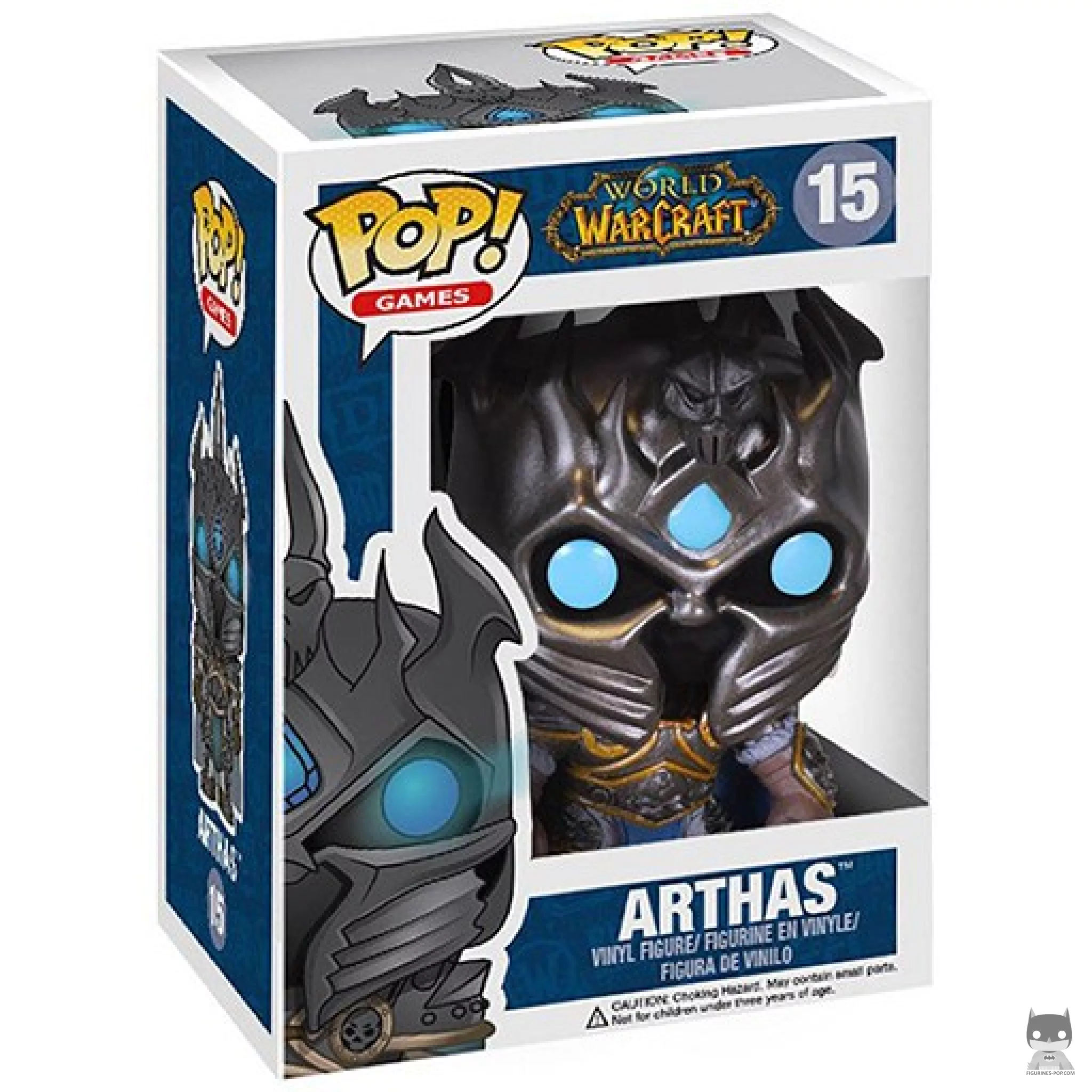 Arthas Funko Pop! figure in its box
