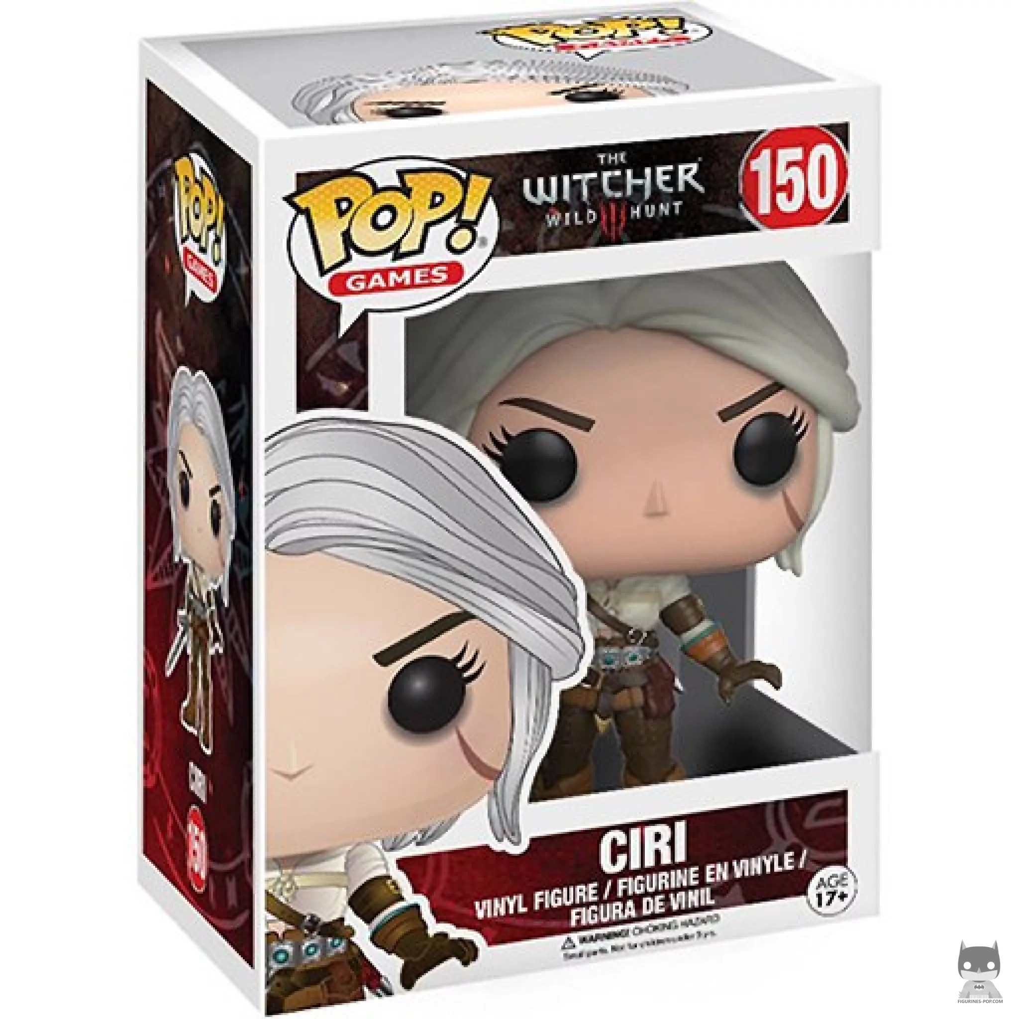 Ciri Funko Pop! figure in its box