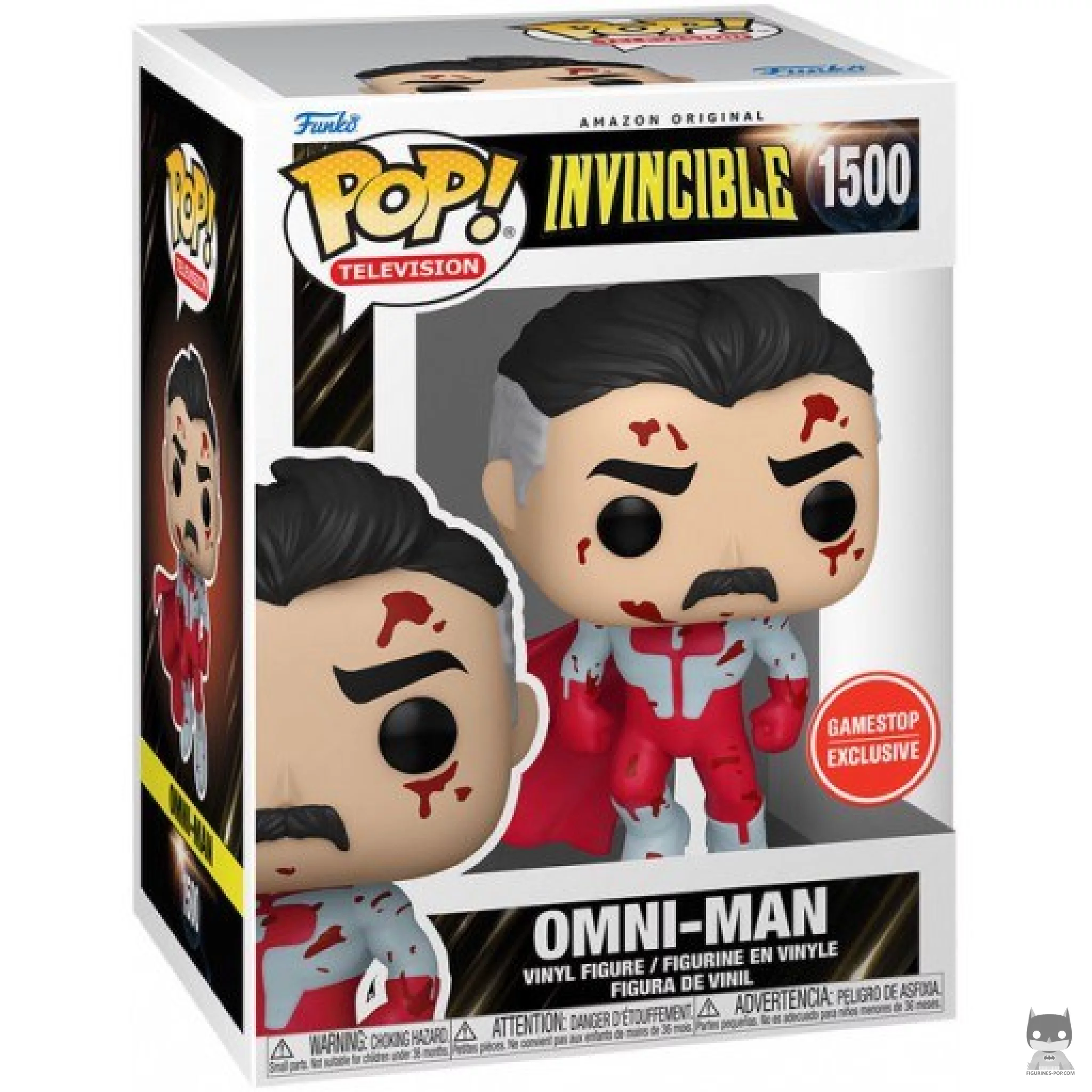 Omni-Man (Bloody) Funko Pop! figure in its box