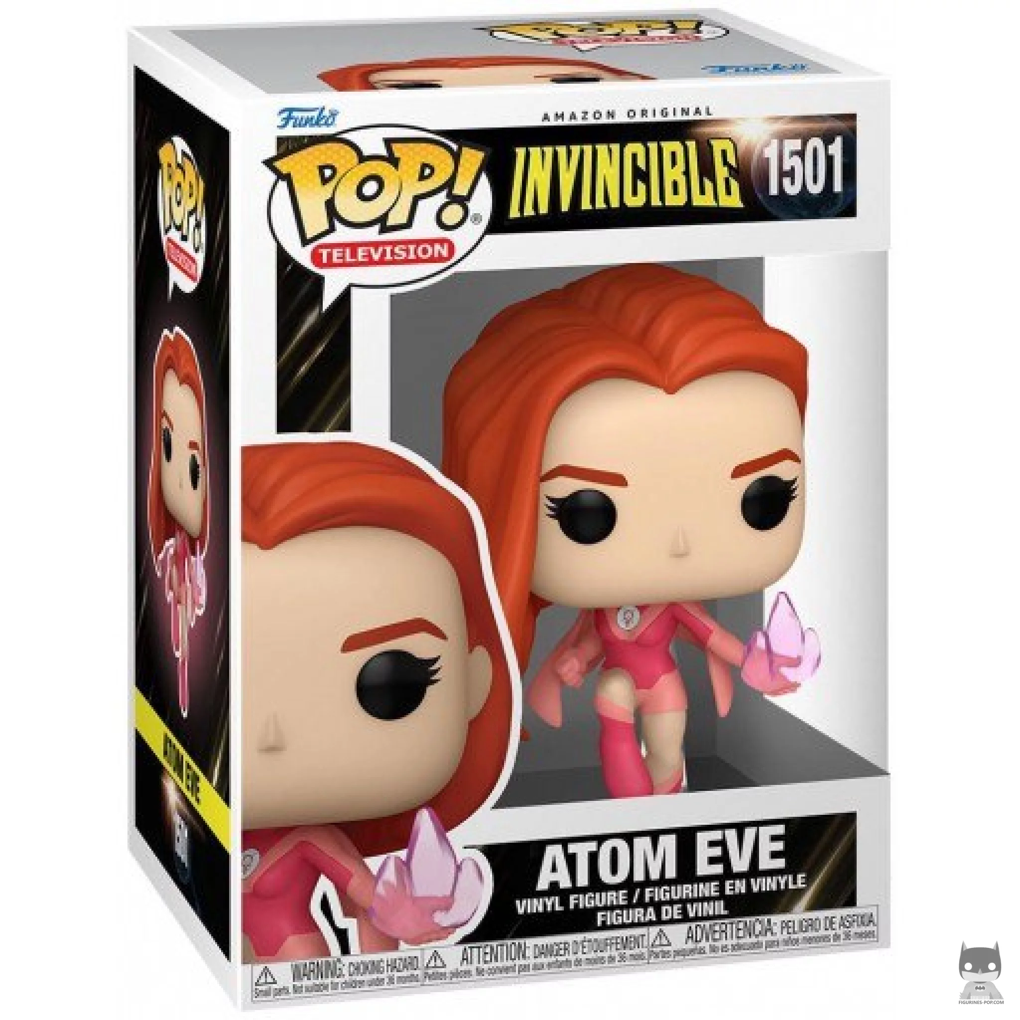 Atom Eve Funko Pop! figure in its box
