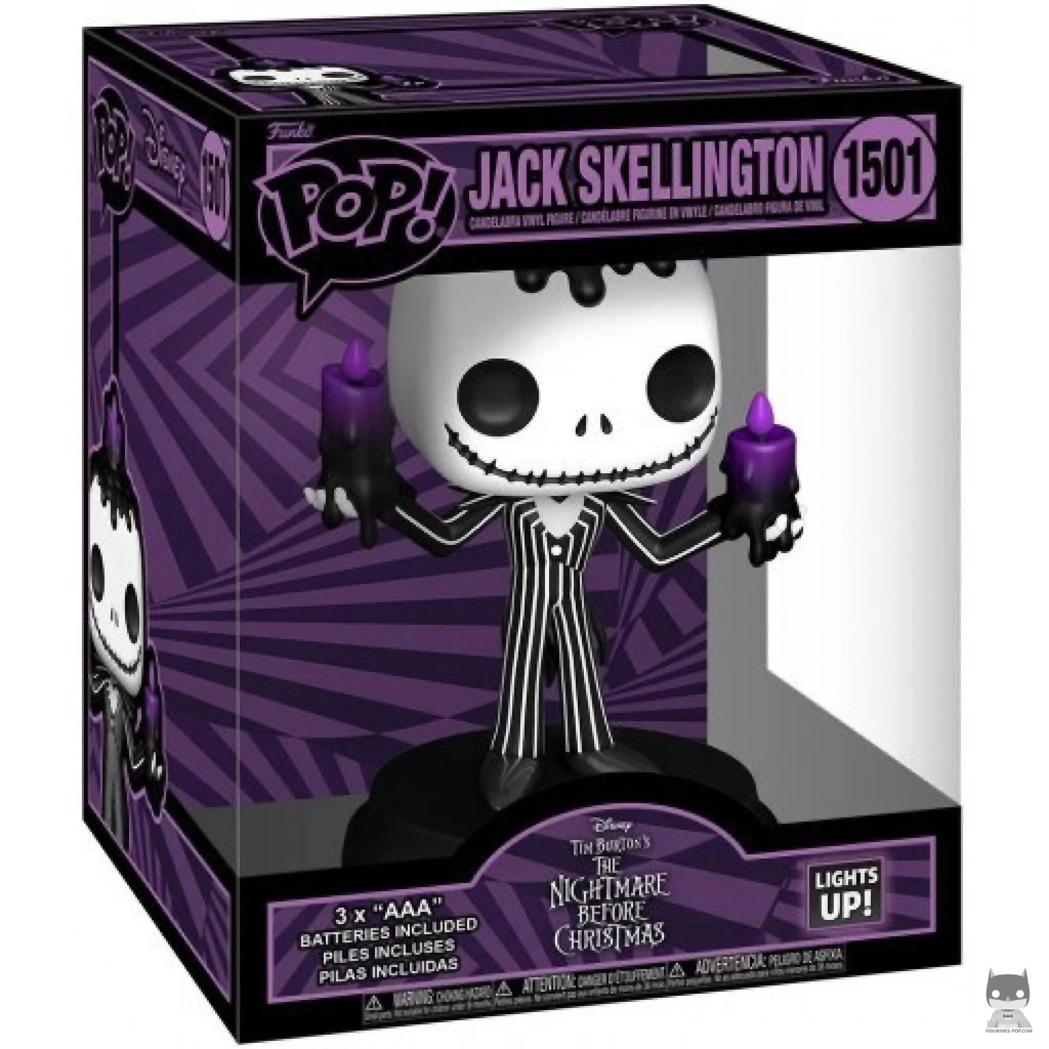 Jack Skellington (SuperSized) Funko Pop! figure in its box
