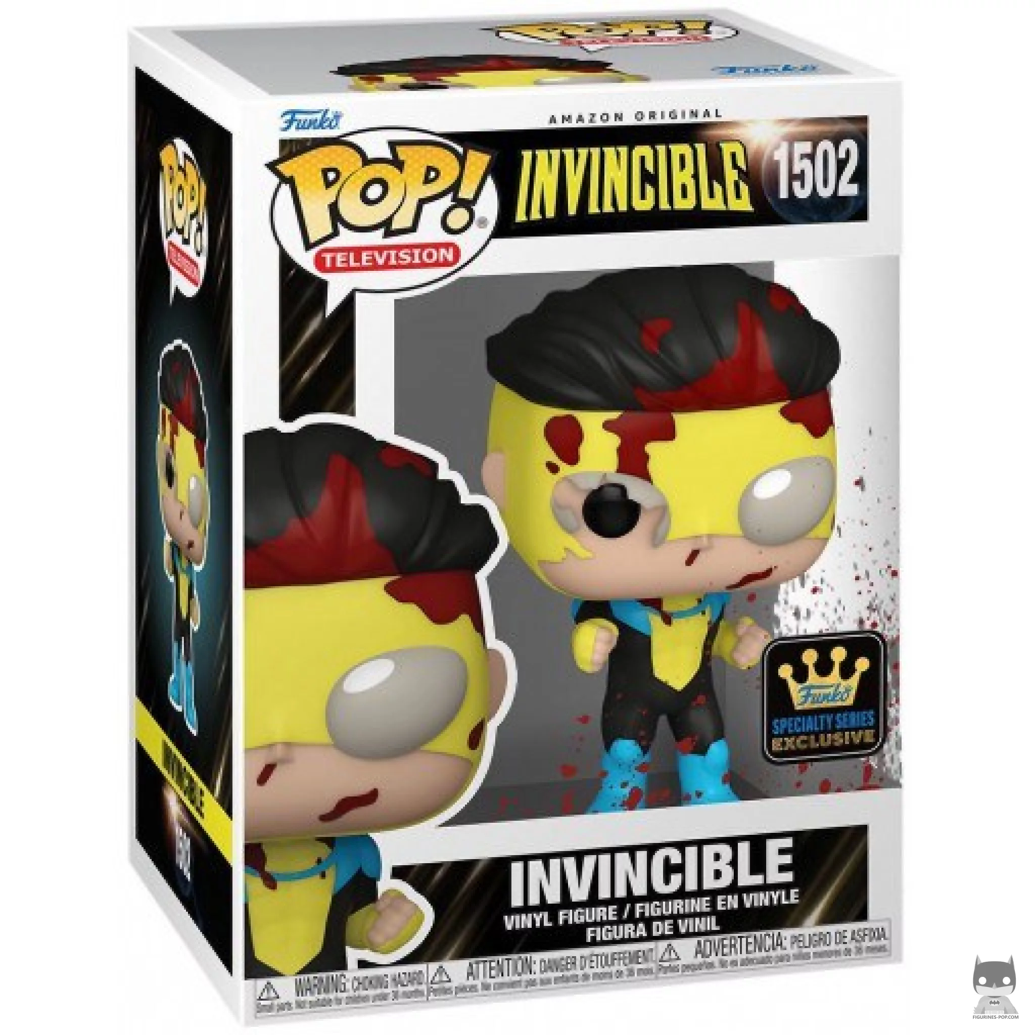 Invincible (Bloody) Funko Pop! figure in its box
