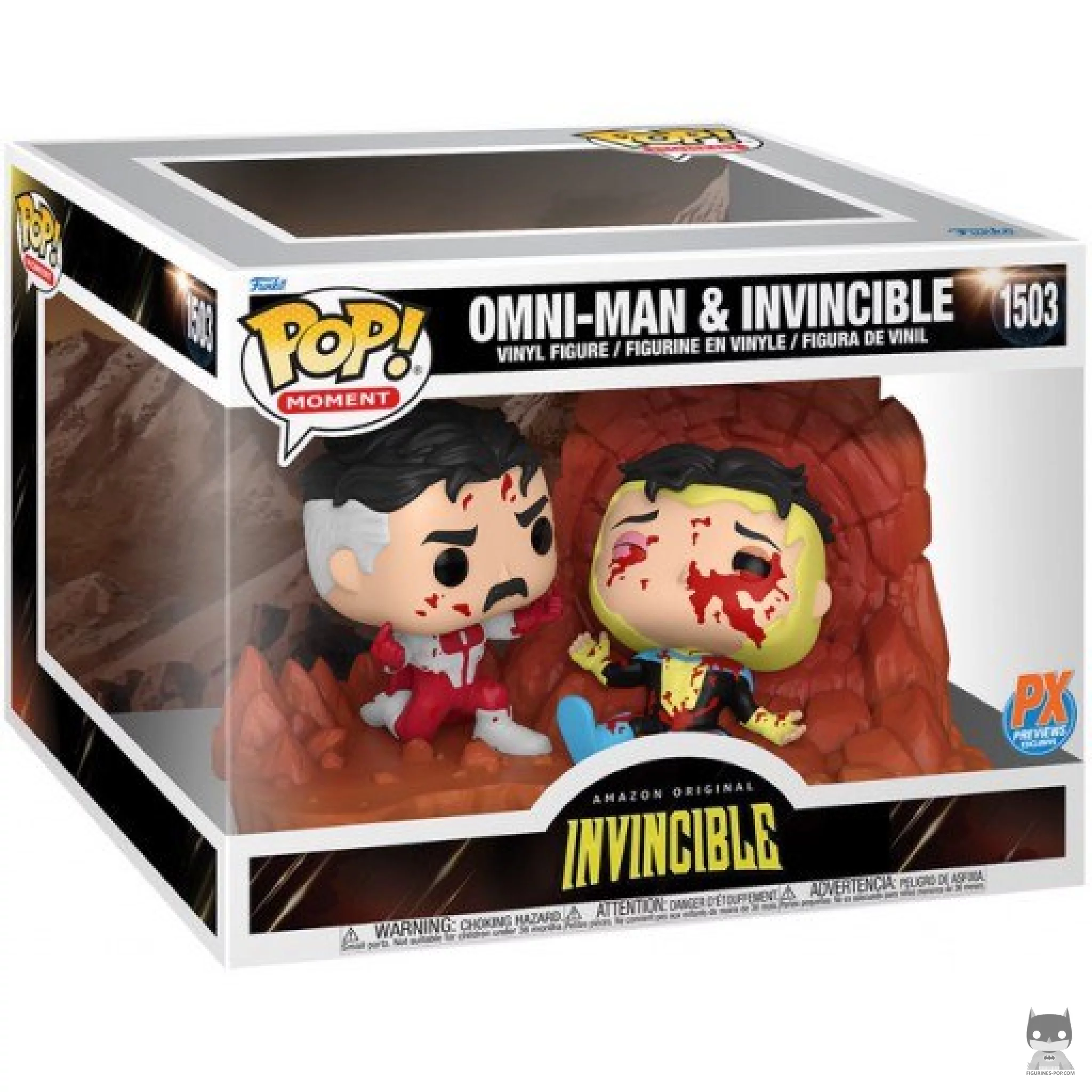 Omni-Man & Invincible Funko Pop! figure in its box