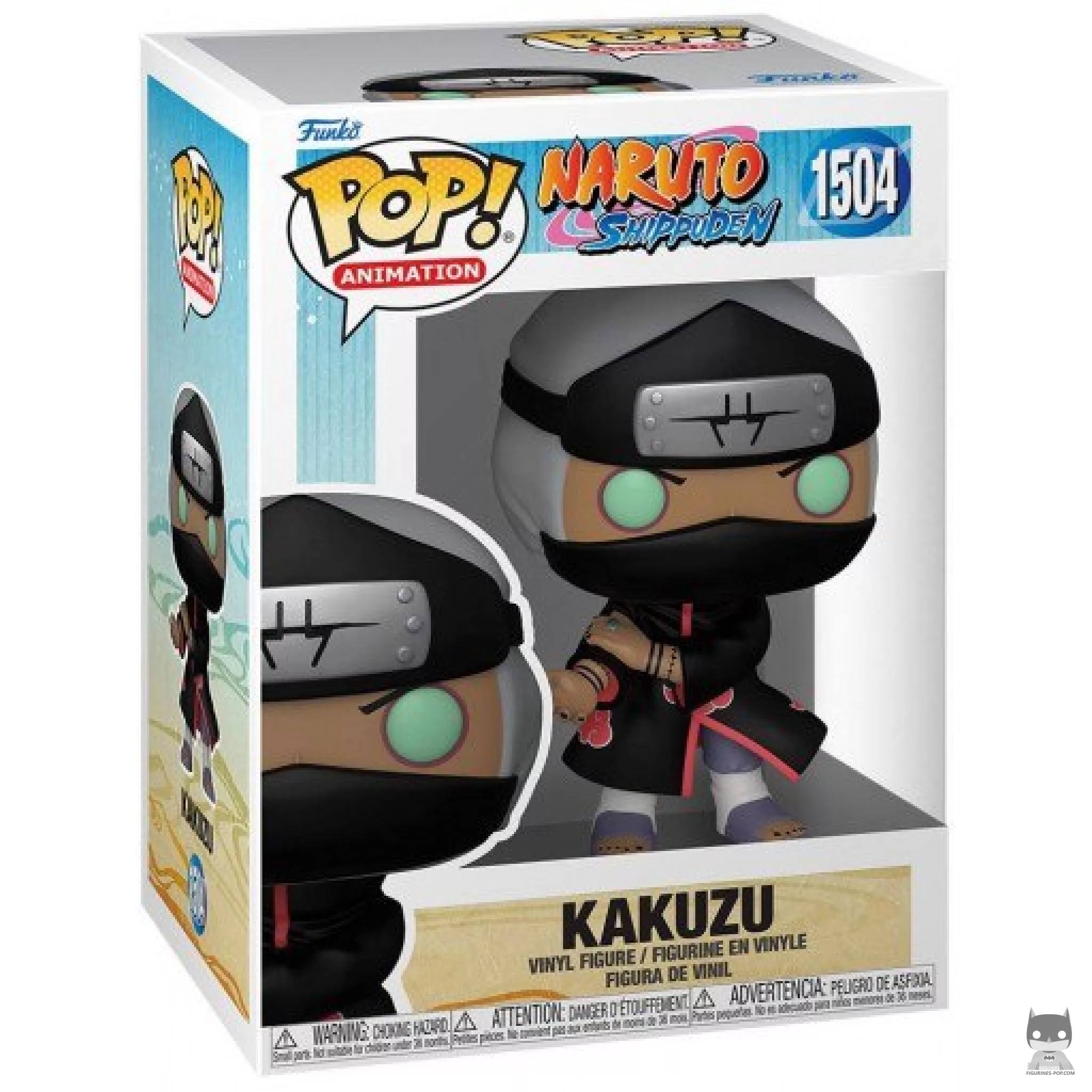 Kakuzu Funko Pop! figure in its box