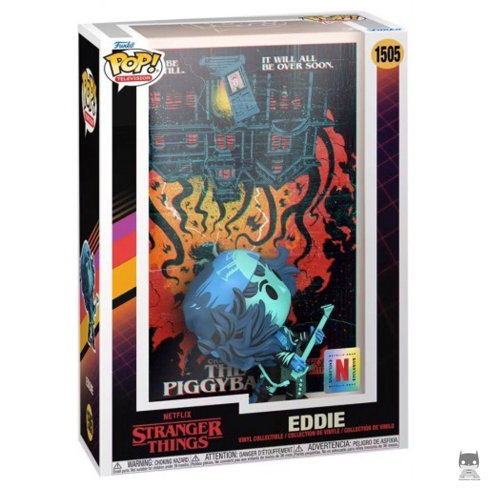 Eddie (Comic Covers) Funko Pop! figure in its box