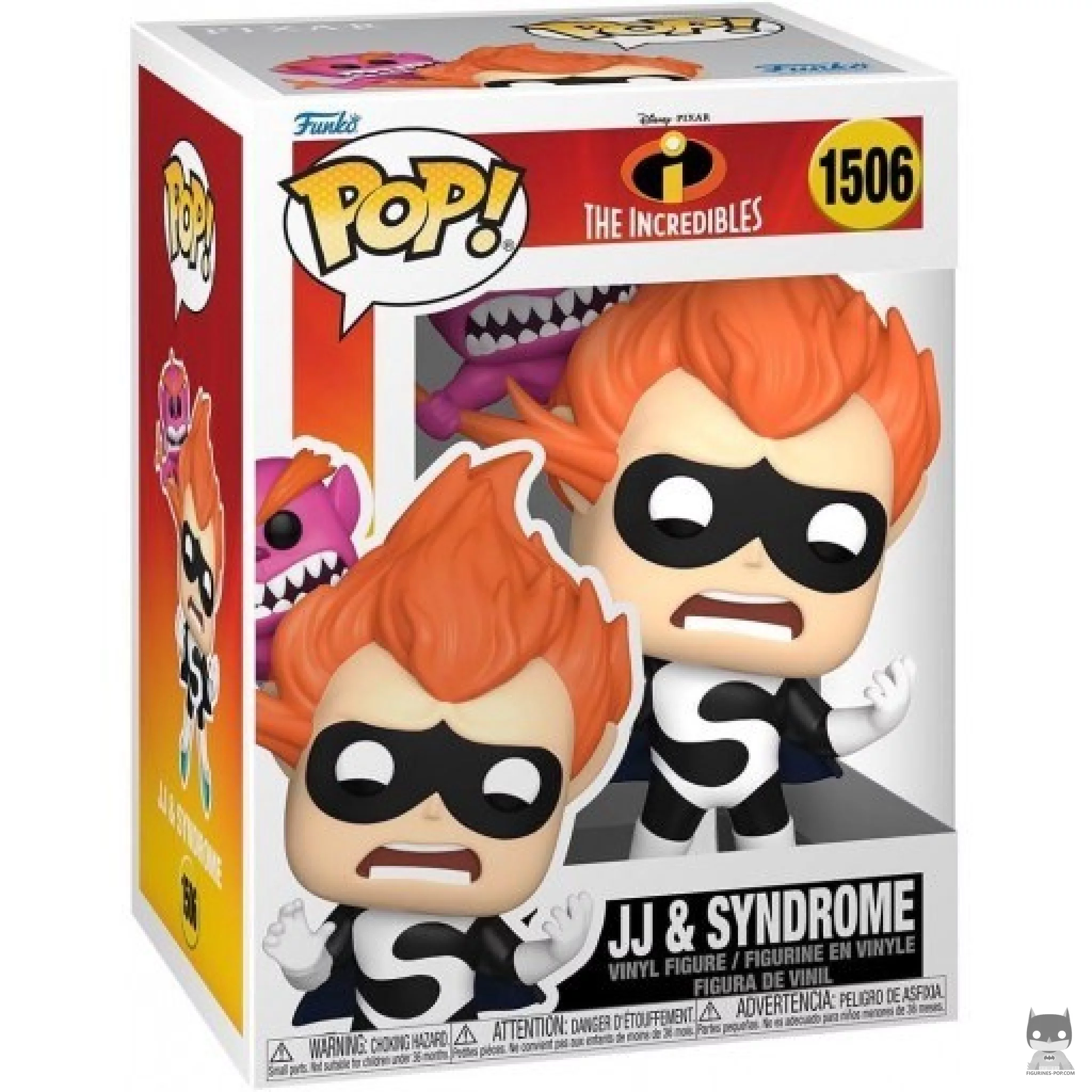 Syndrome with Monster Jack Jack Funko Pop! figure in its box