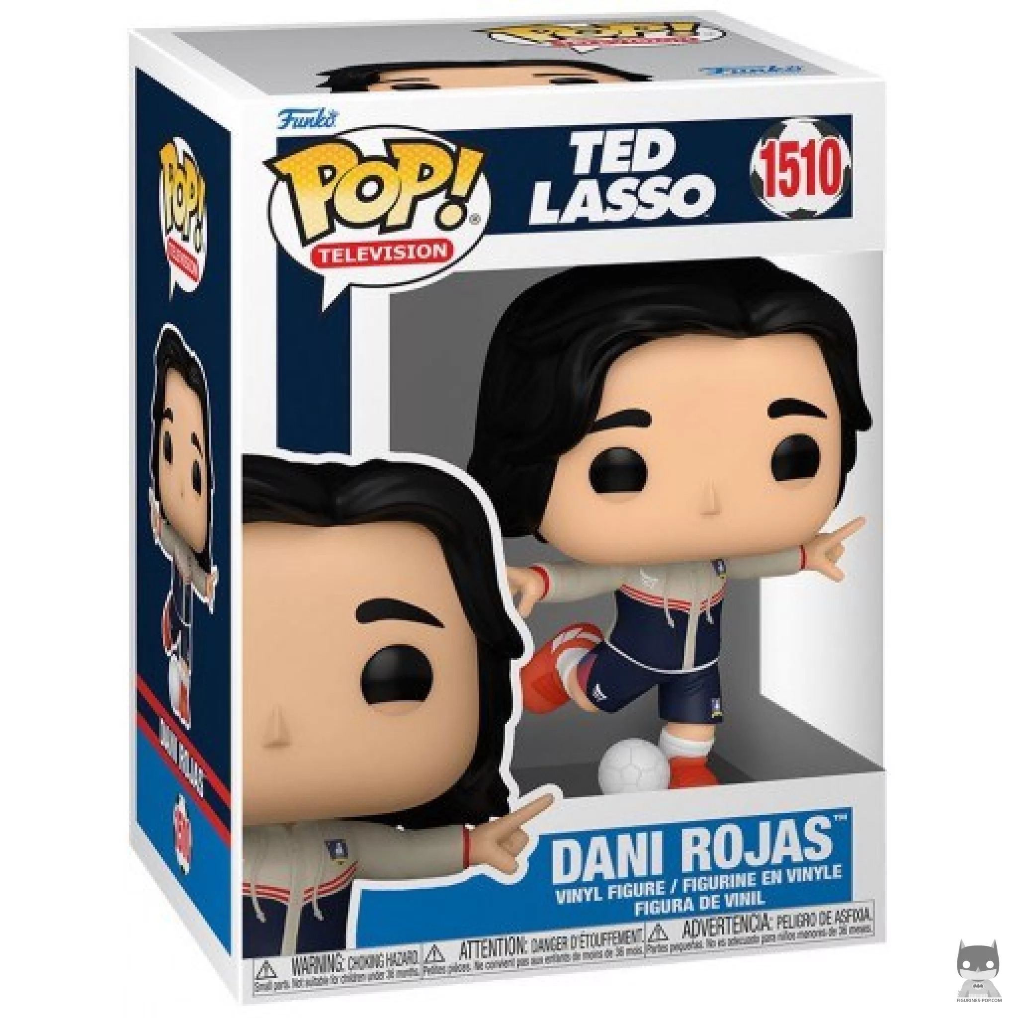 Dani Rojas Funko Pop! figure in its box