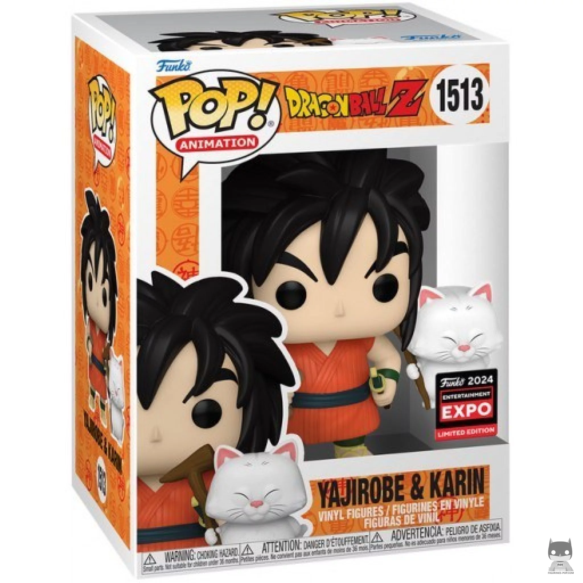 Yajirobe & Karin Funko Pop! figure in its box