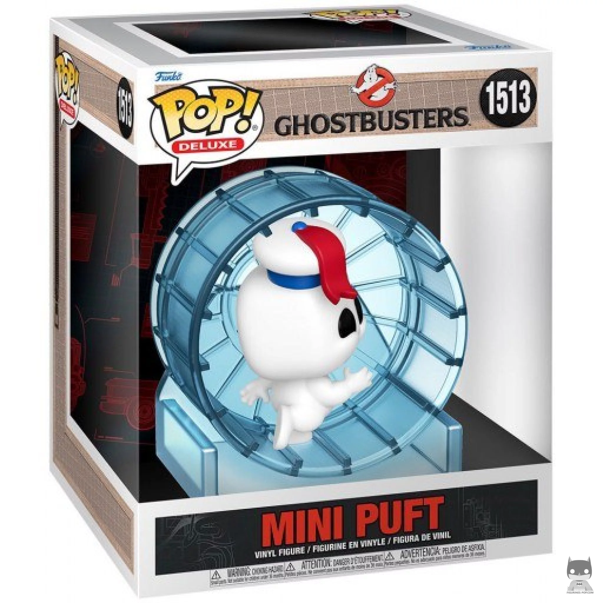 Mini Puft Funko Pop! figure in its box