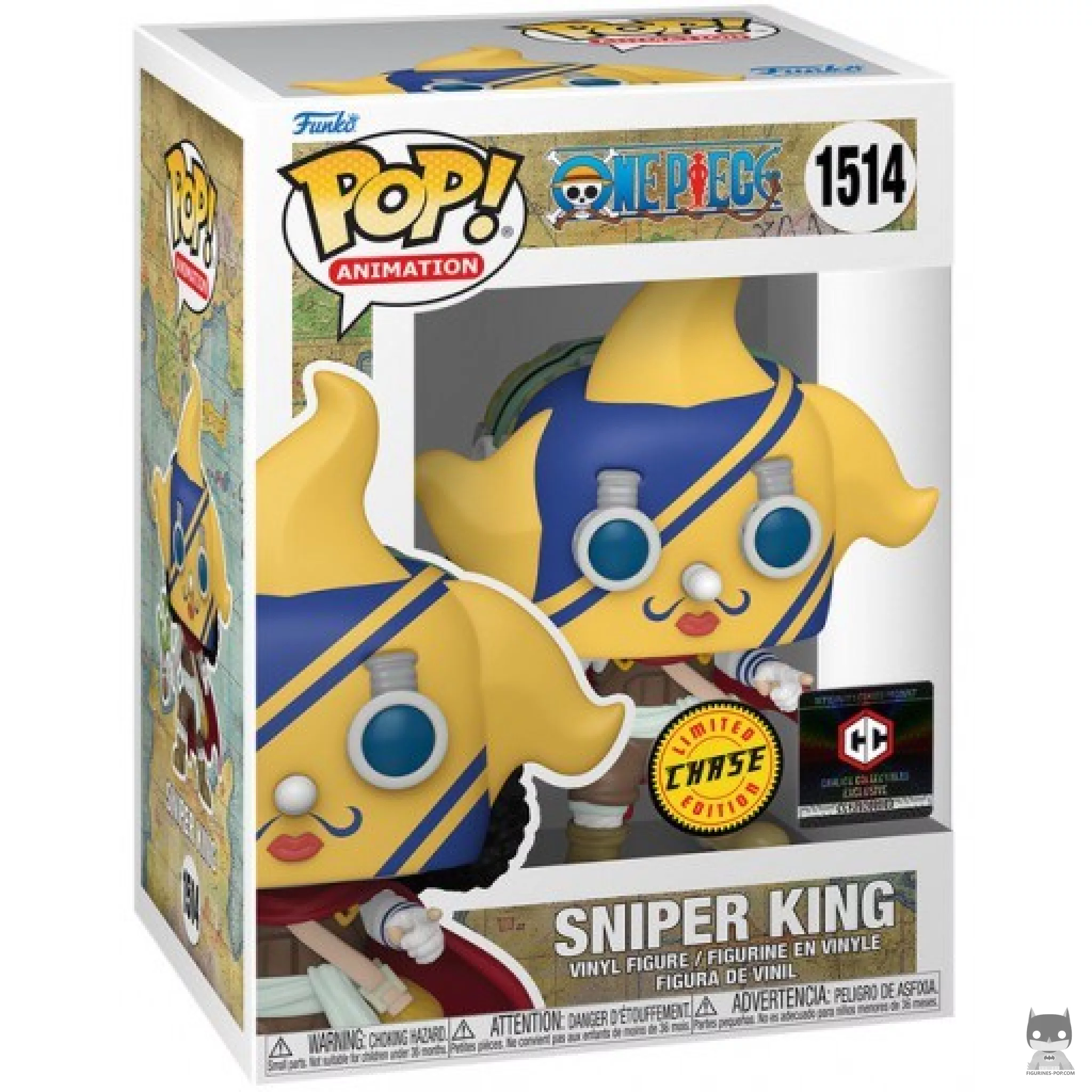 Sniper King (Chase) Funko Pop! figure in its box