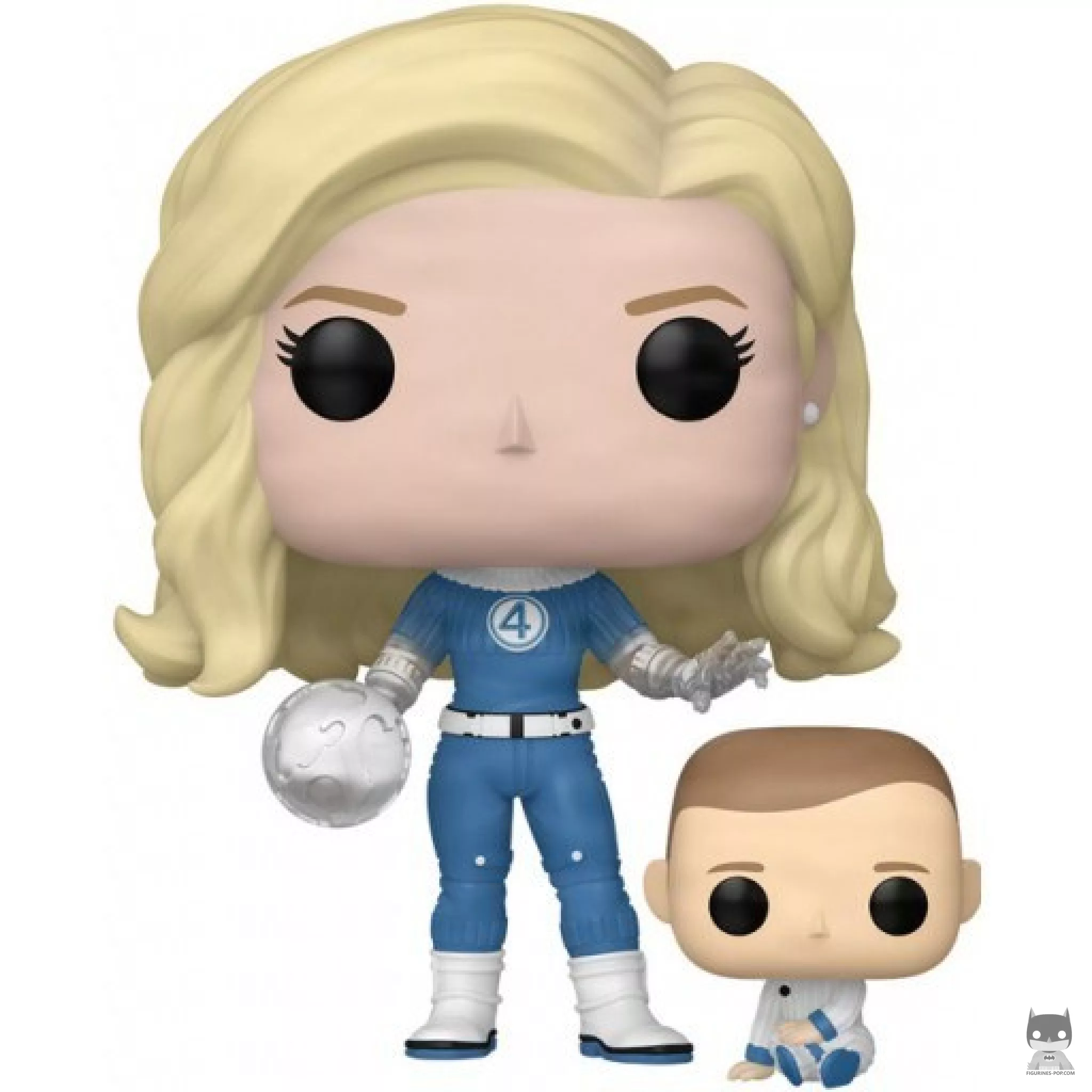 Invisible Woman & Franklin Funko Pop! figure (The Fantastic Four : First Steps)