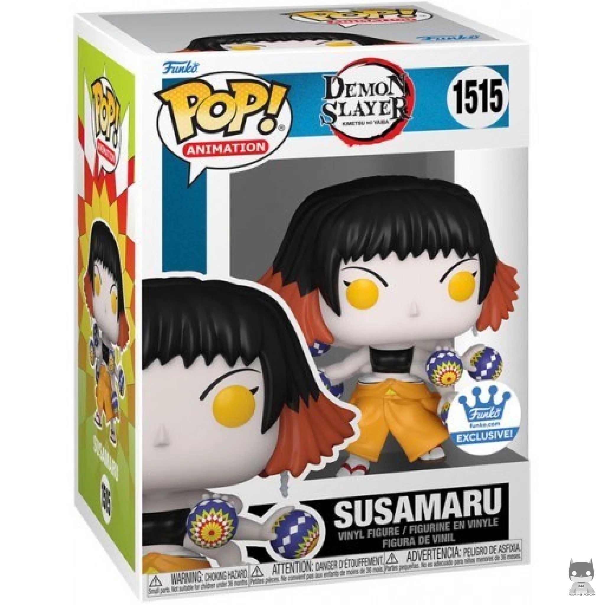 Susamaru Funko Pop! figure in its box