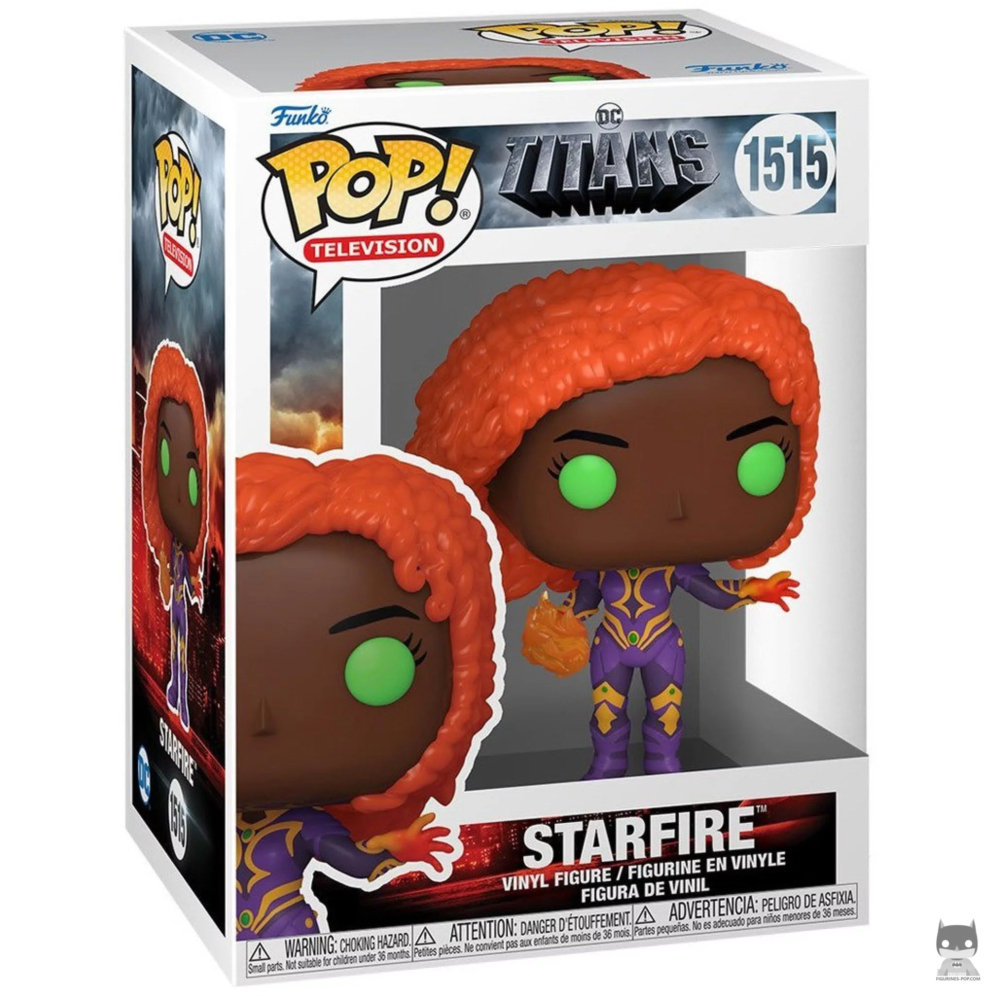 Starfire Funko Pop! figure in its box