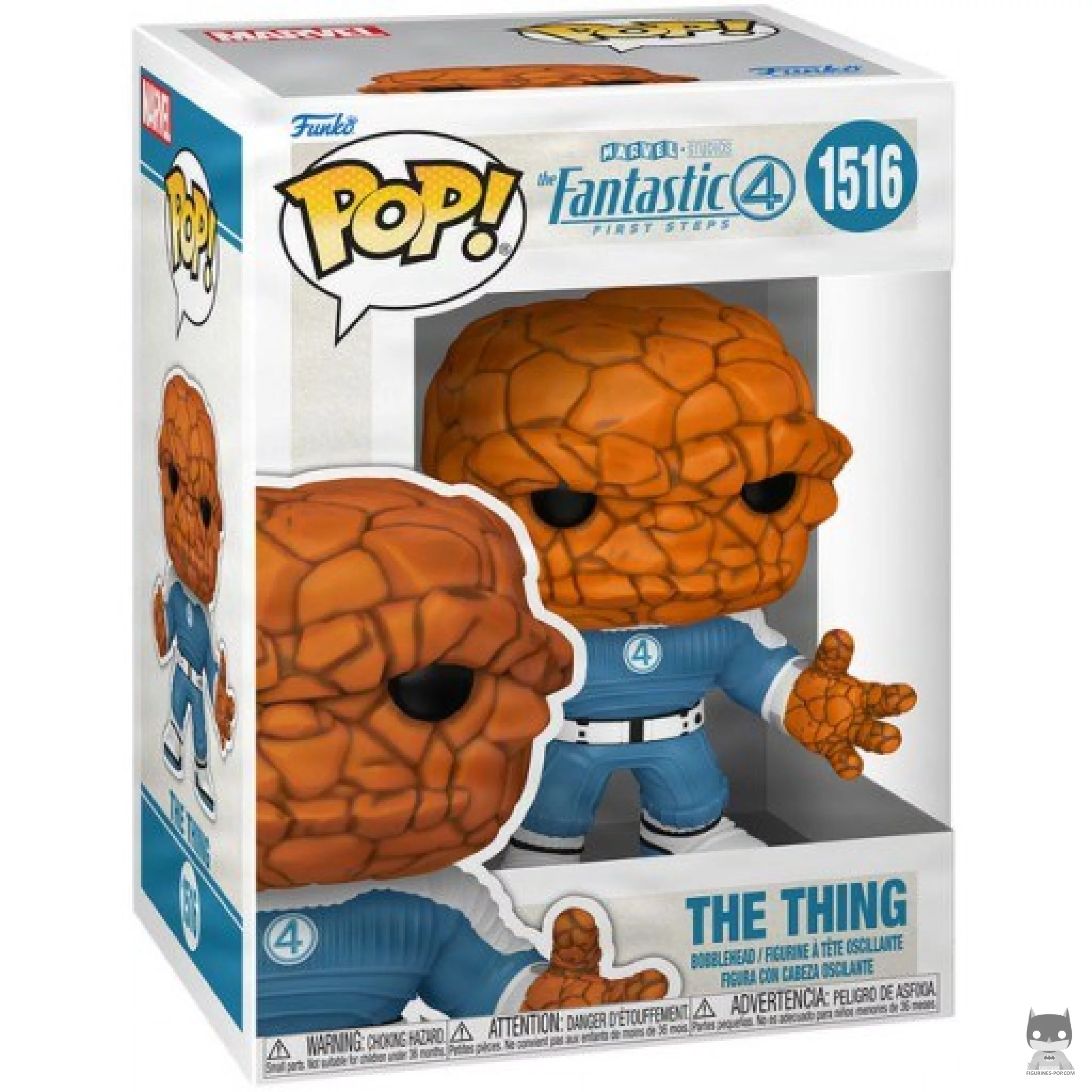 The Thing Funko Pop! figure in its box
