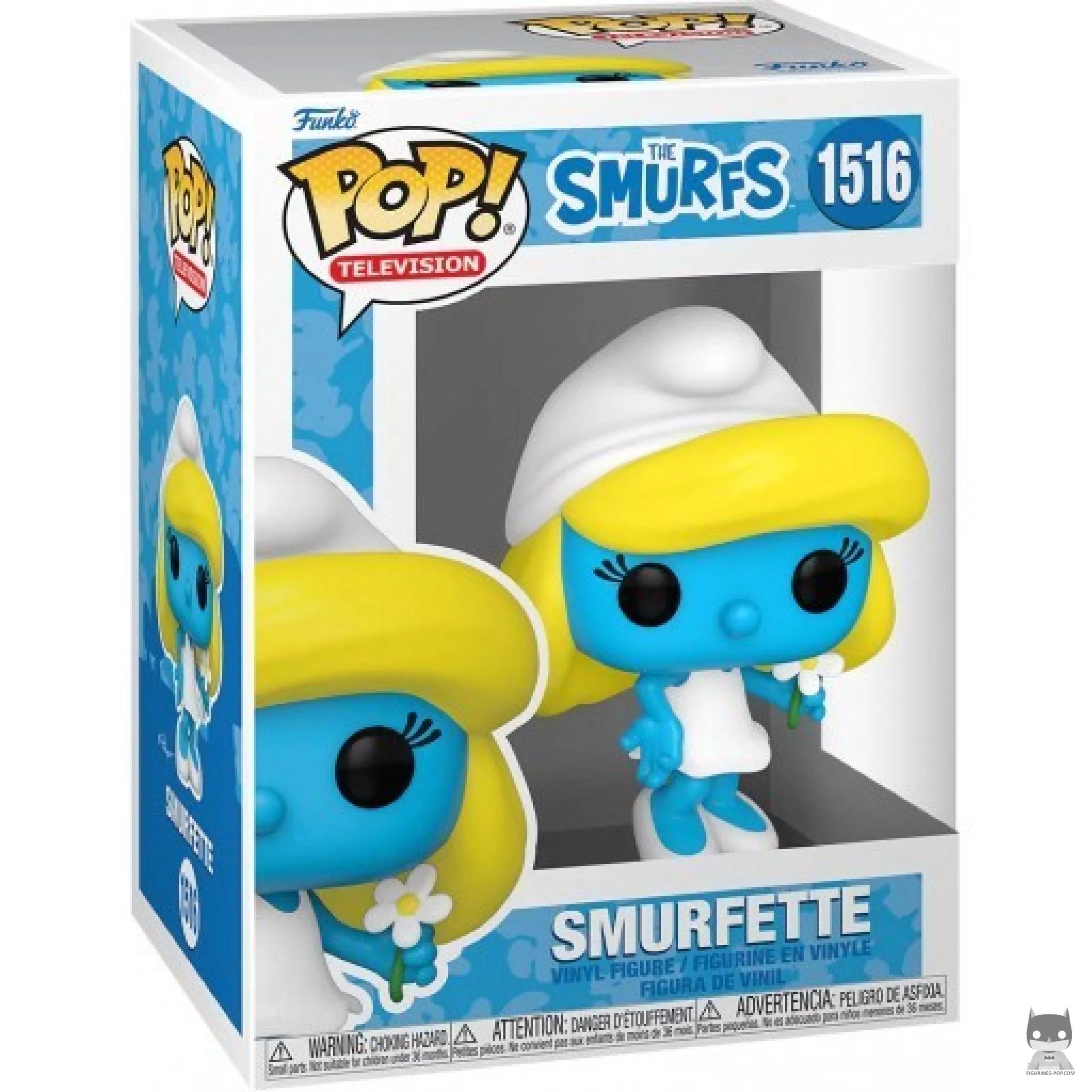 Smurfette Funko Pop! figure in its box