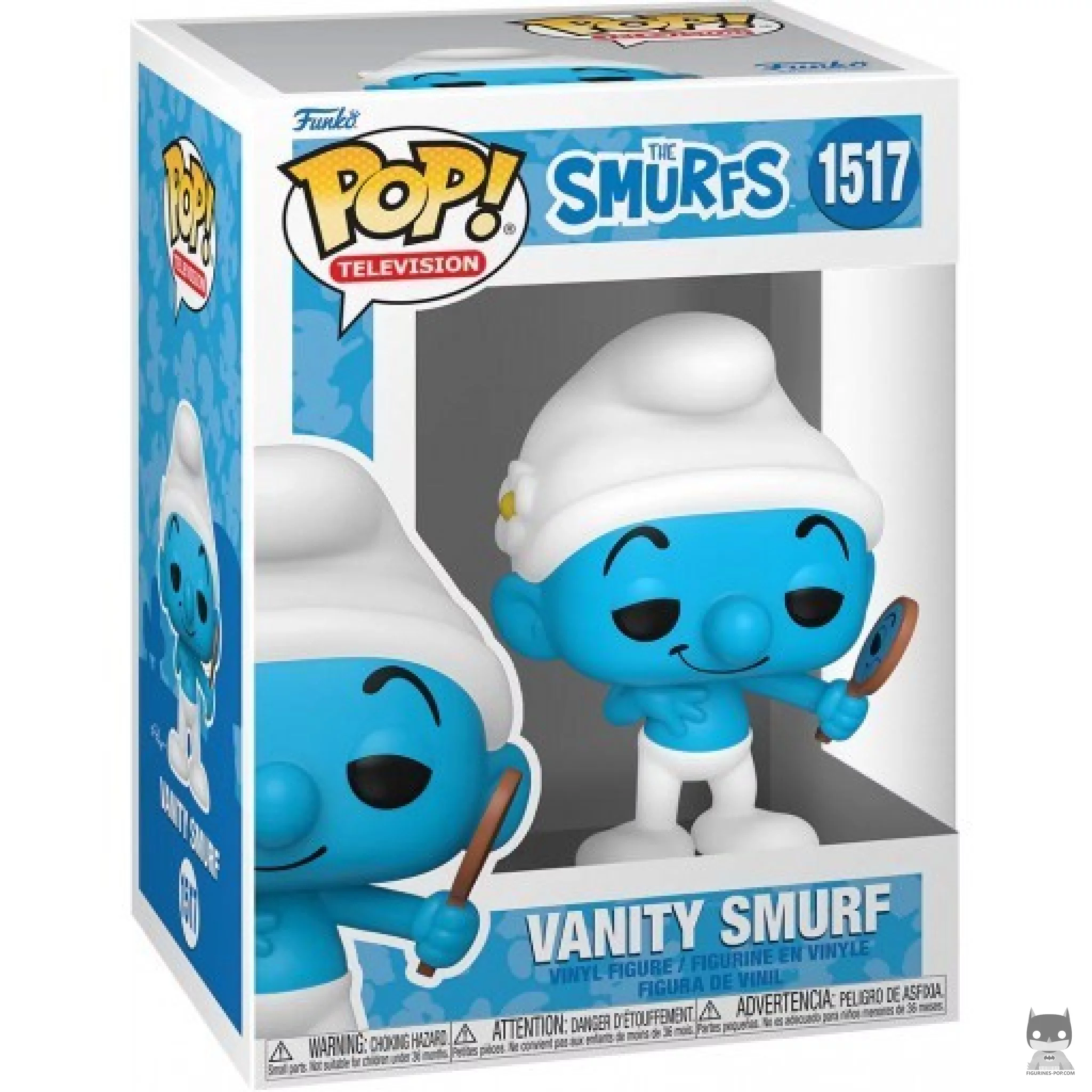 Vanity Smurf Funko Pop! figure in its box