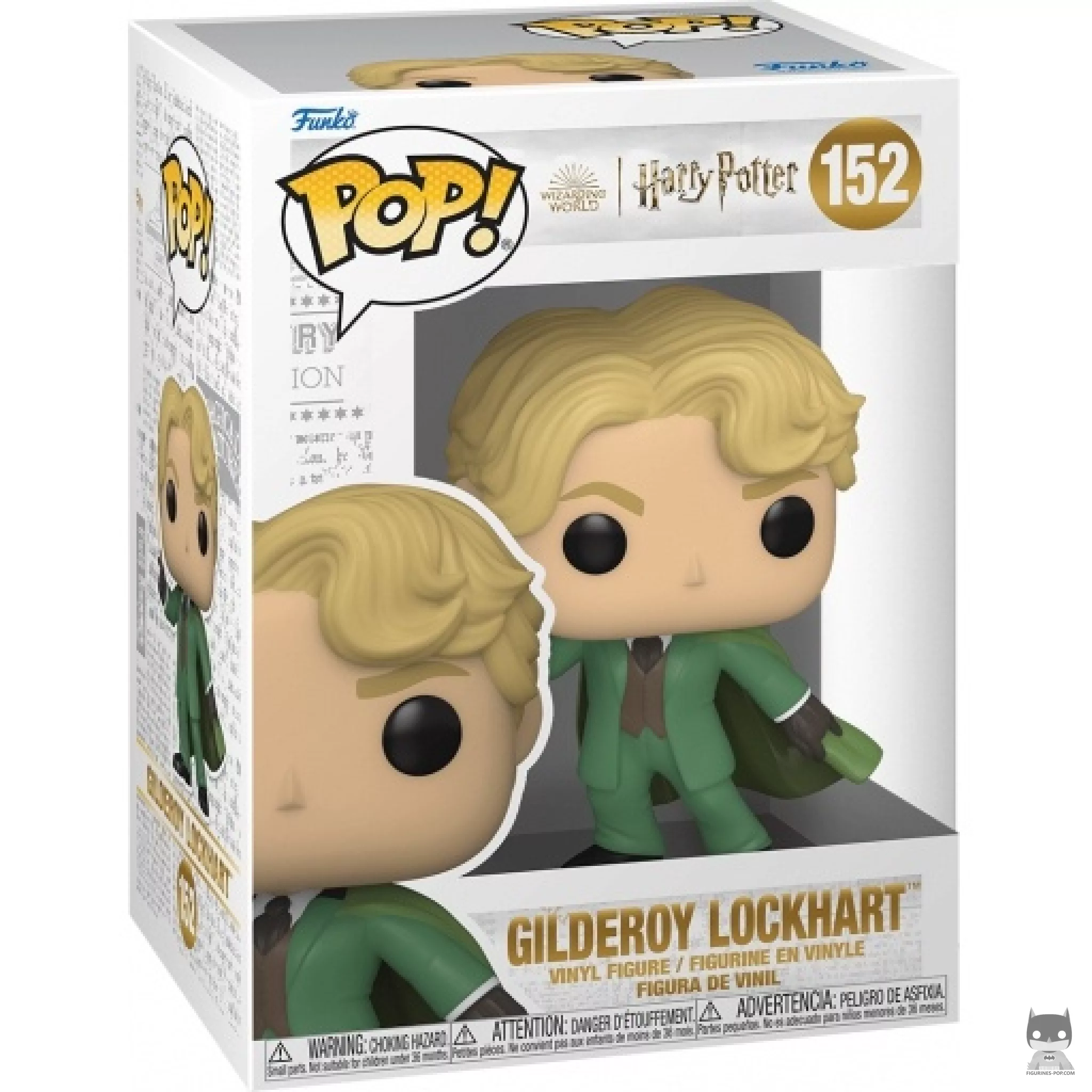 Gilderoy Lockhart Funko Pop! figure in its box