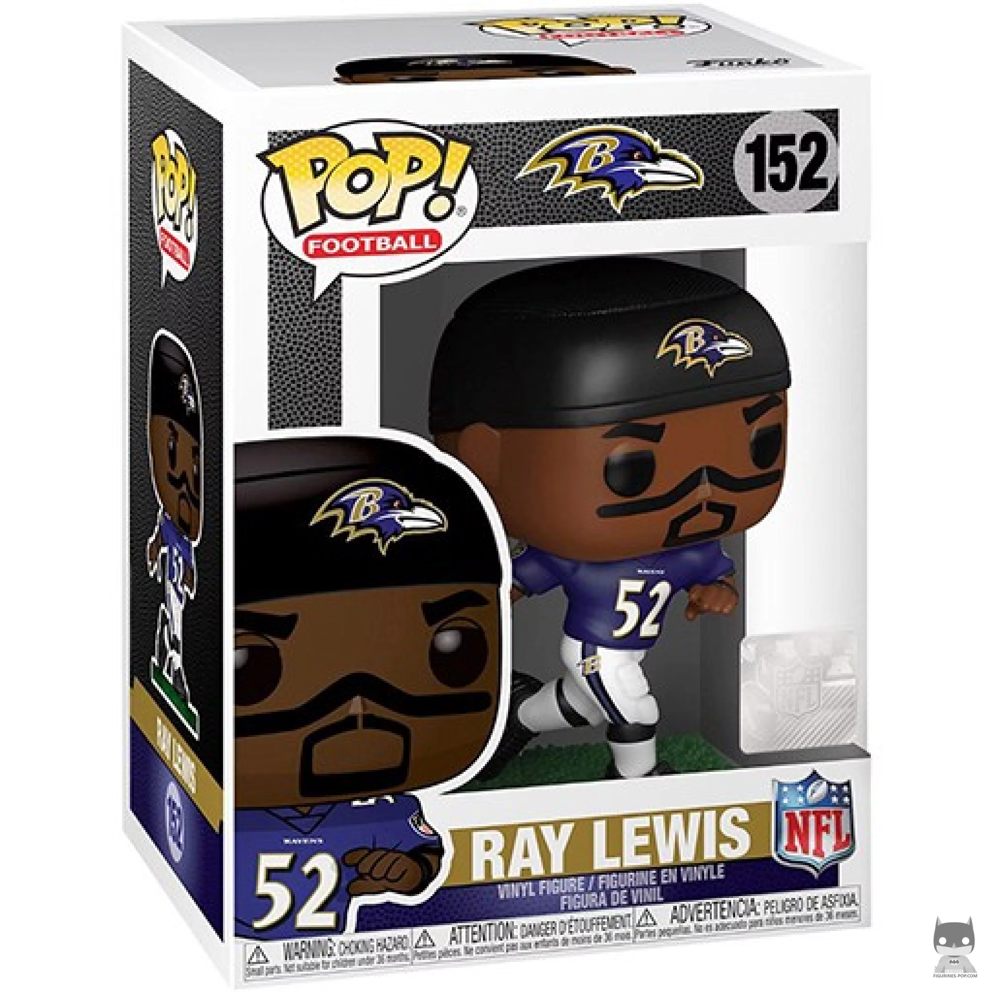 Ray Lewis Funko Pop! figure in its box