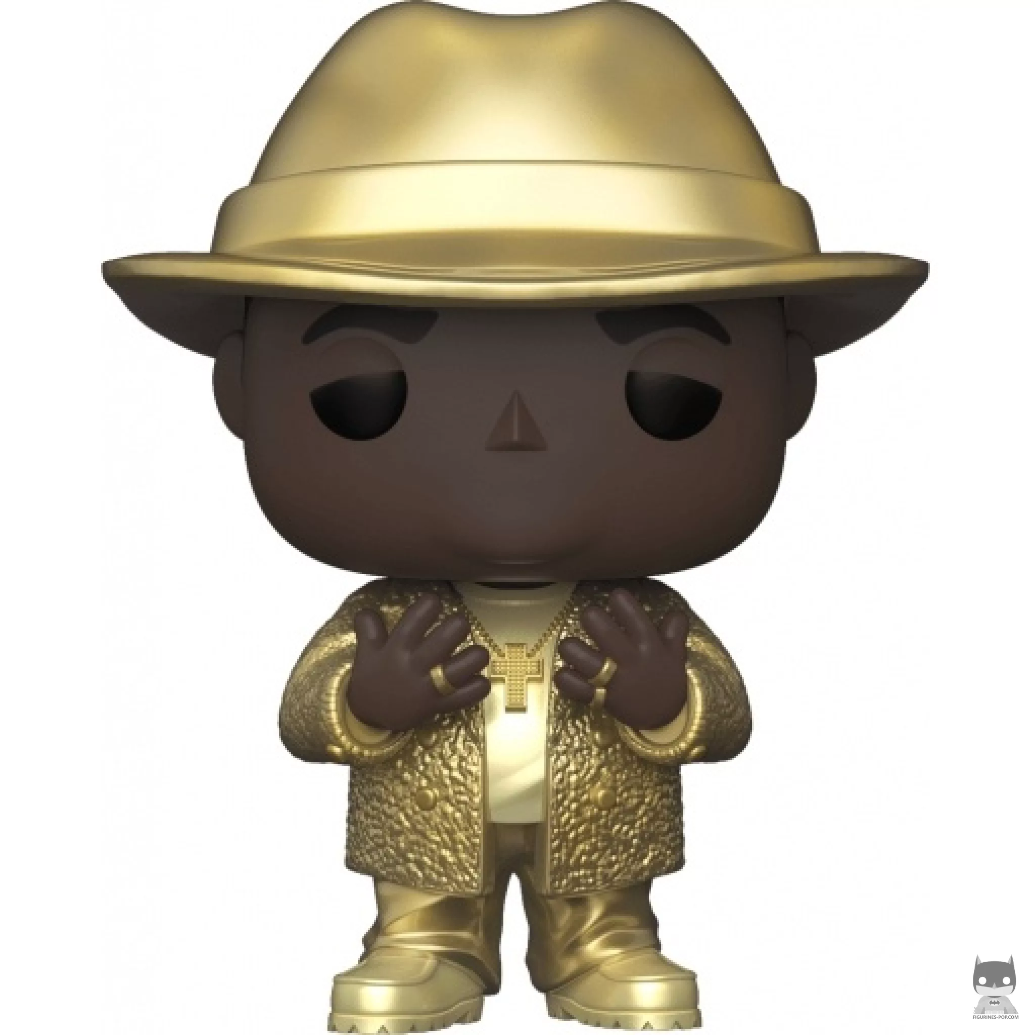 Notorious B.I.G with Fedora Funko Pop! figure (Notorious B.I.G)