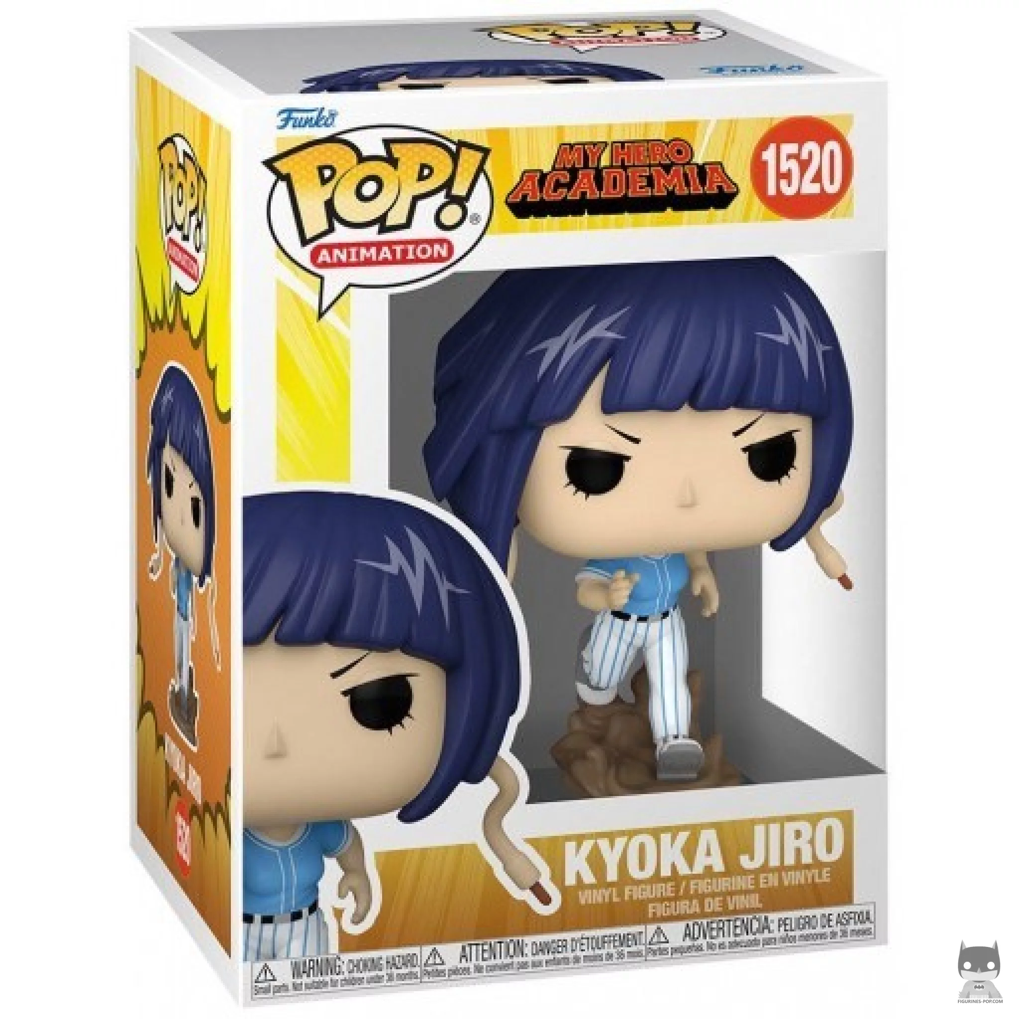 Kyoka Jiro (Hero League Baseball) Funko Pop! figure in its box