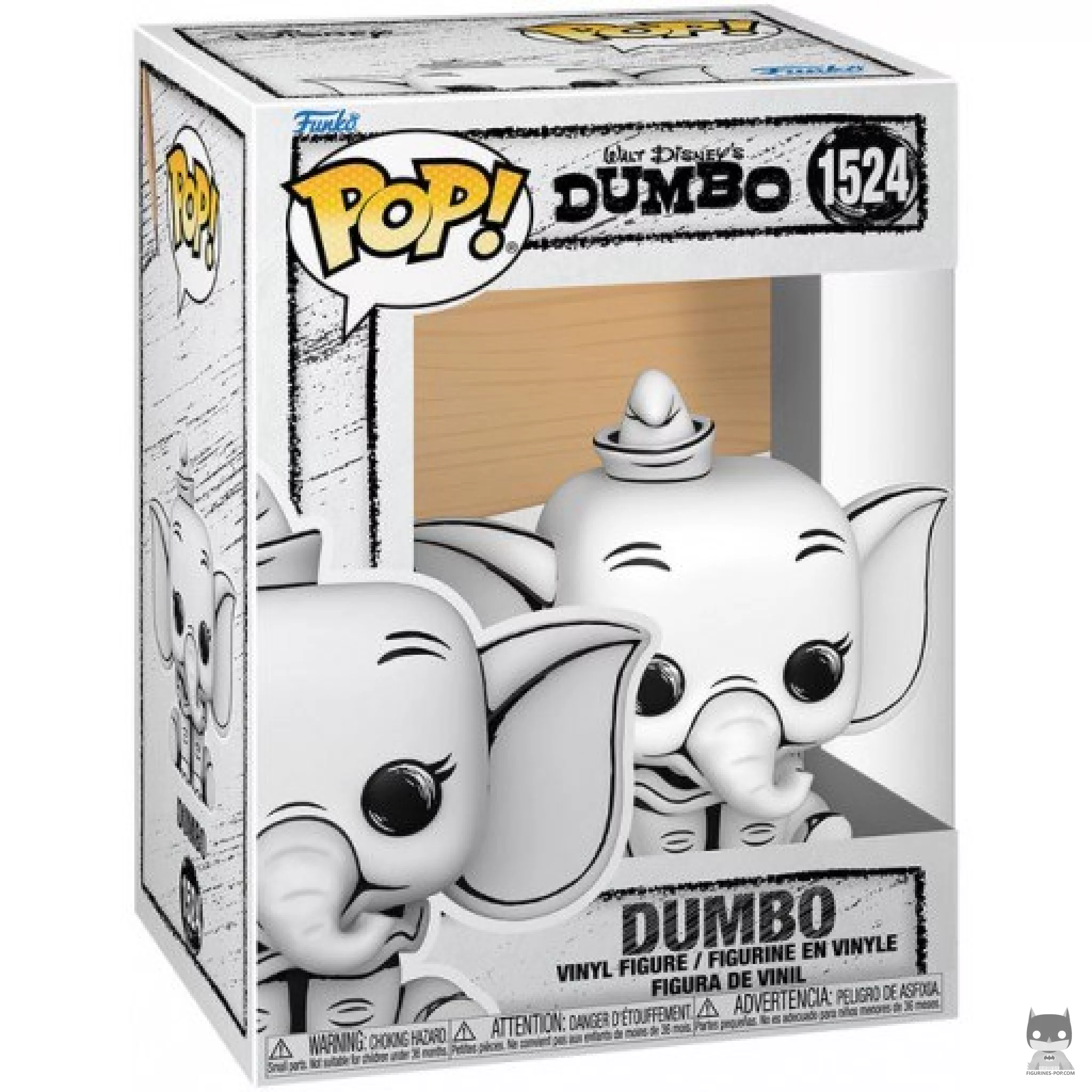 Dumbo (Sketched) Funko Pop! figure in its box