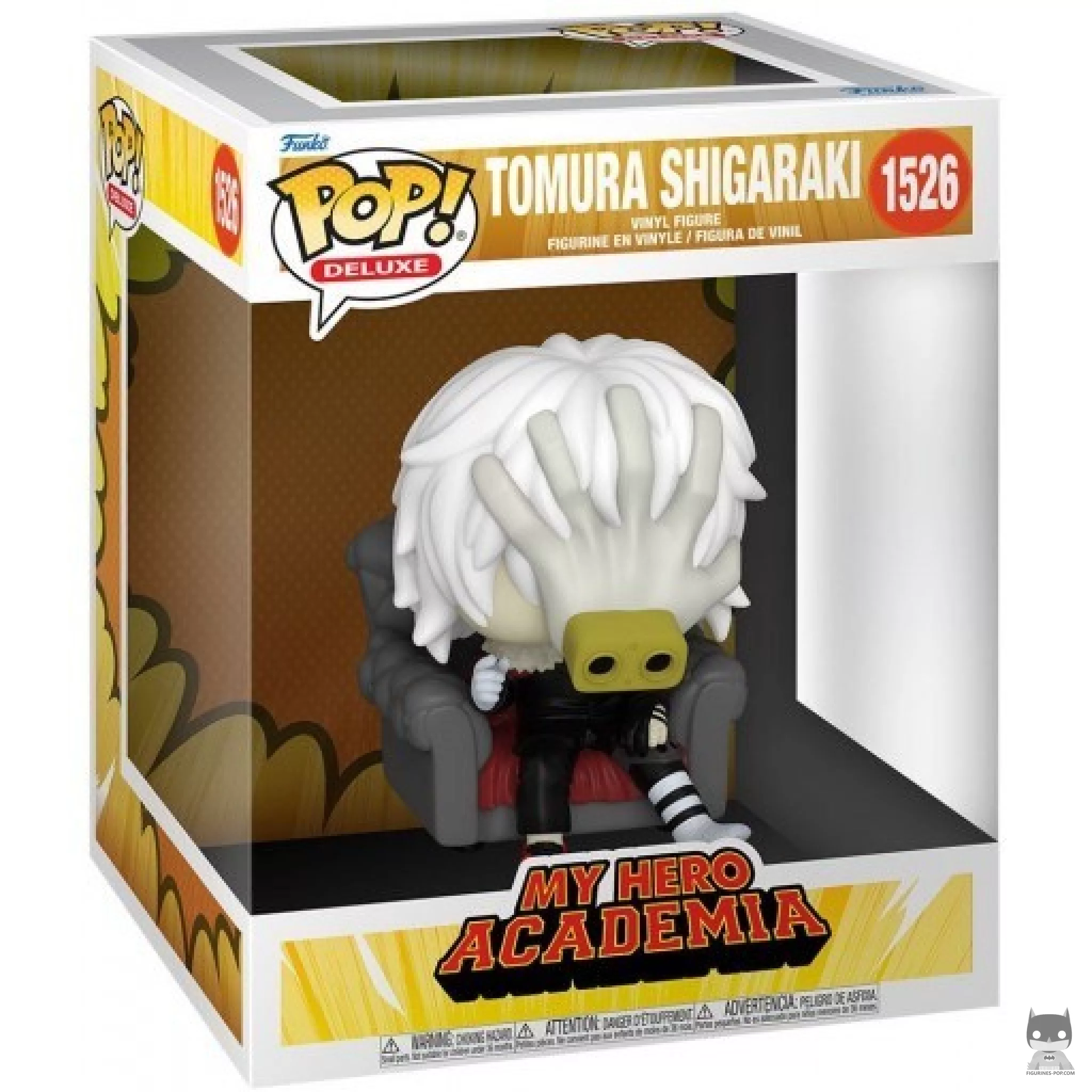 Tomura Shigaraki in Chair Funko Pop! figure in its box