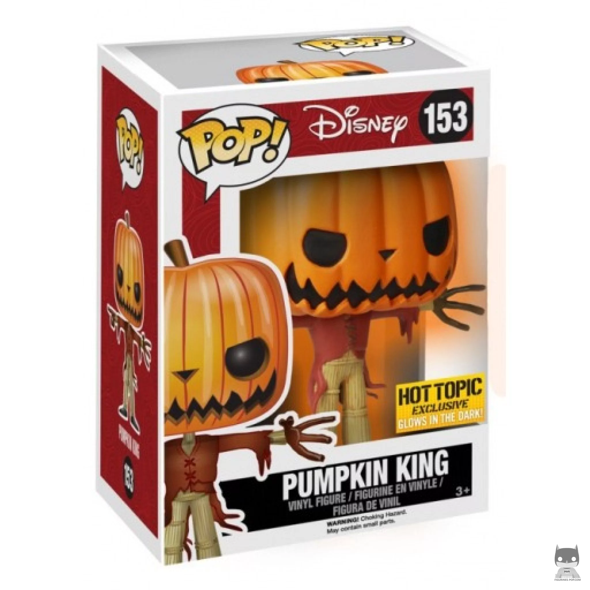 Jack Skellington as the Pumpkin King Funko Pop! figure in its box