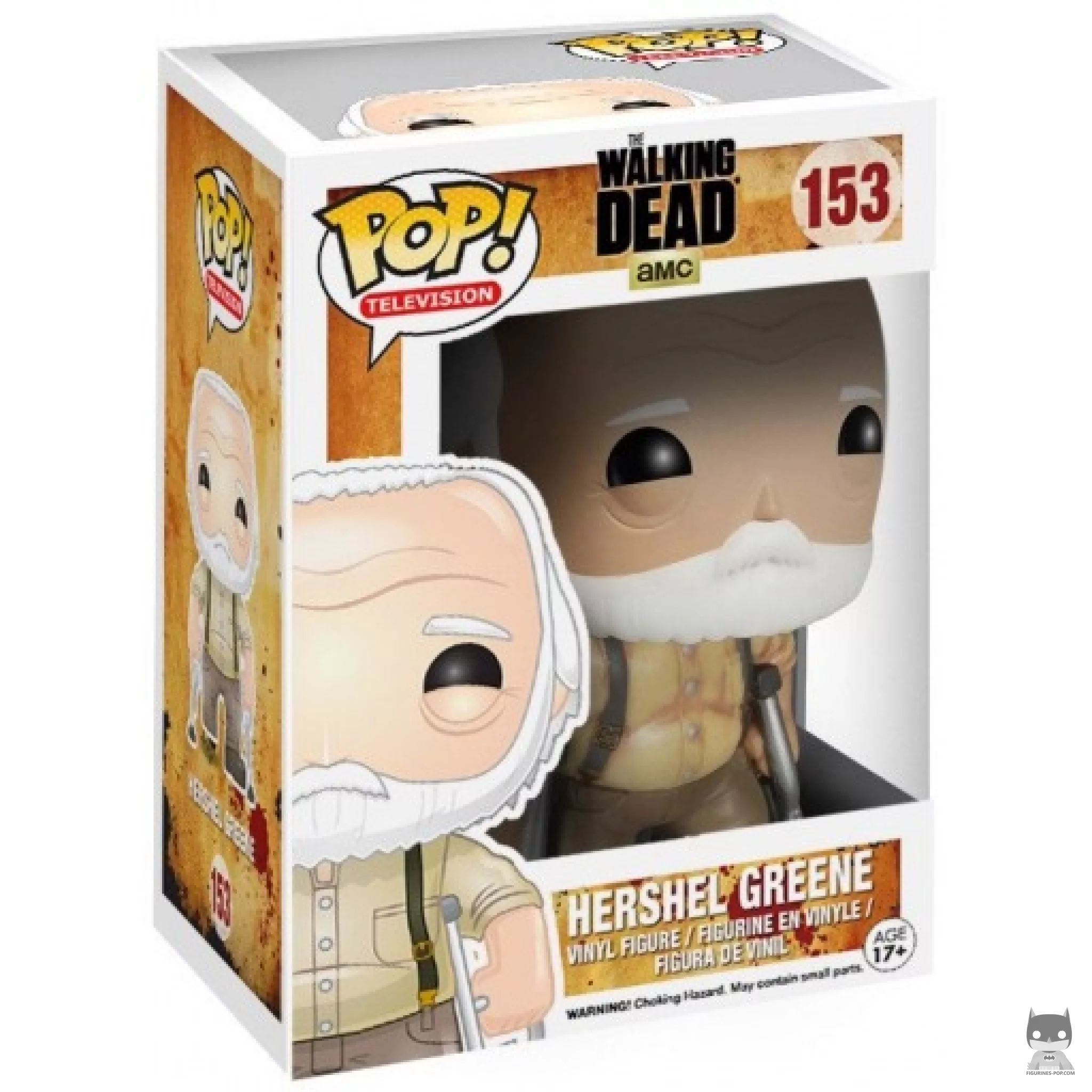 Hershel Greene Funko Pop! figure in its box