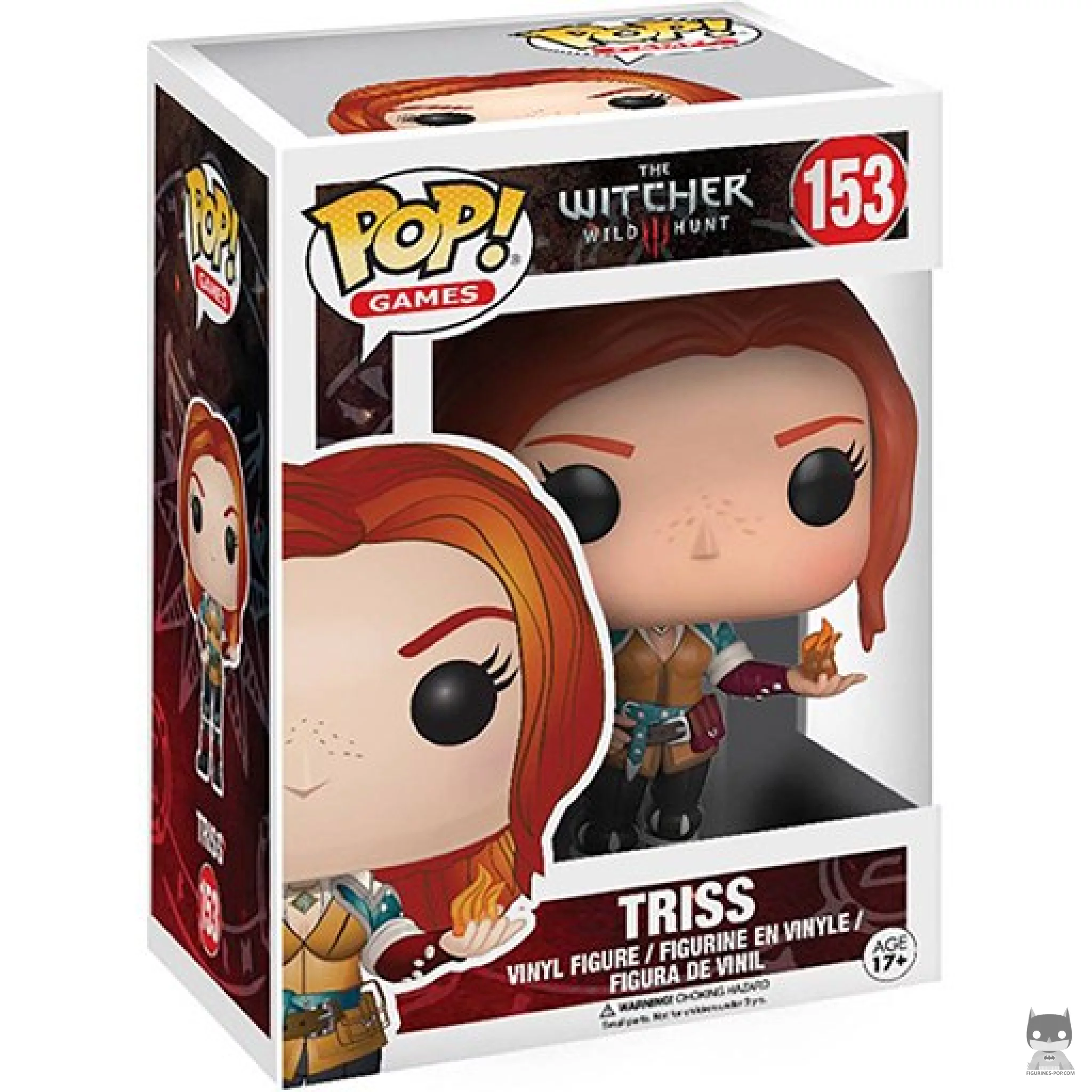 Triss Funko Pop! figure in its box