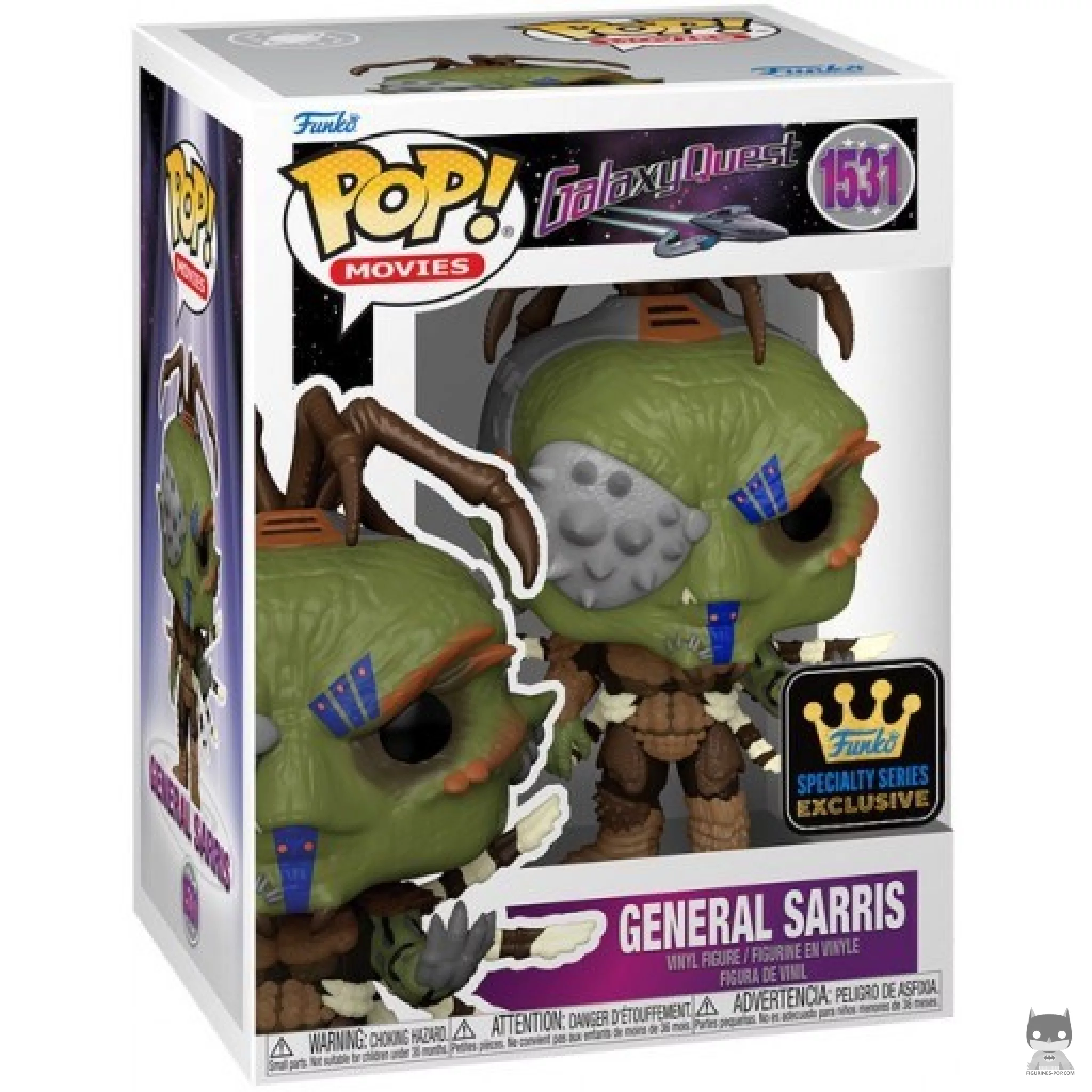 General Sarris Funko Pop! figure in its box