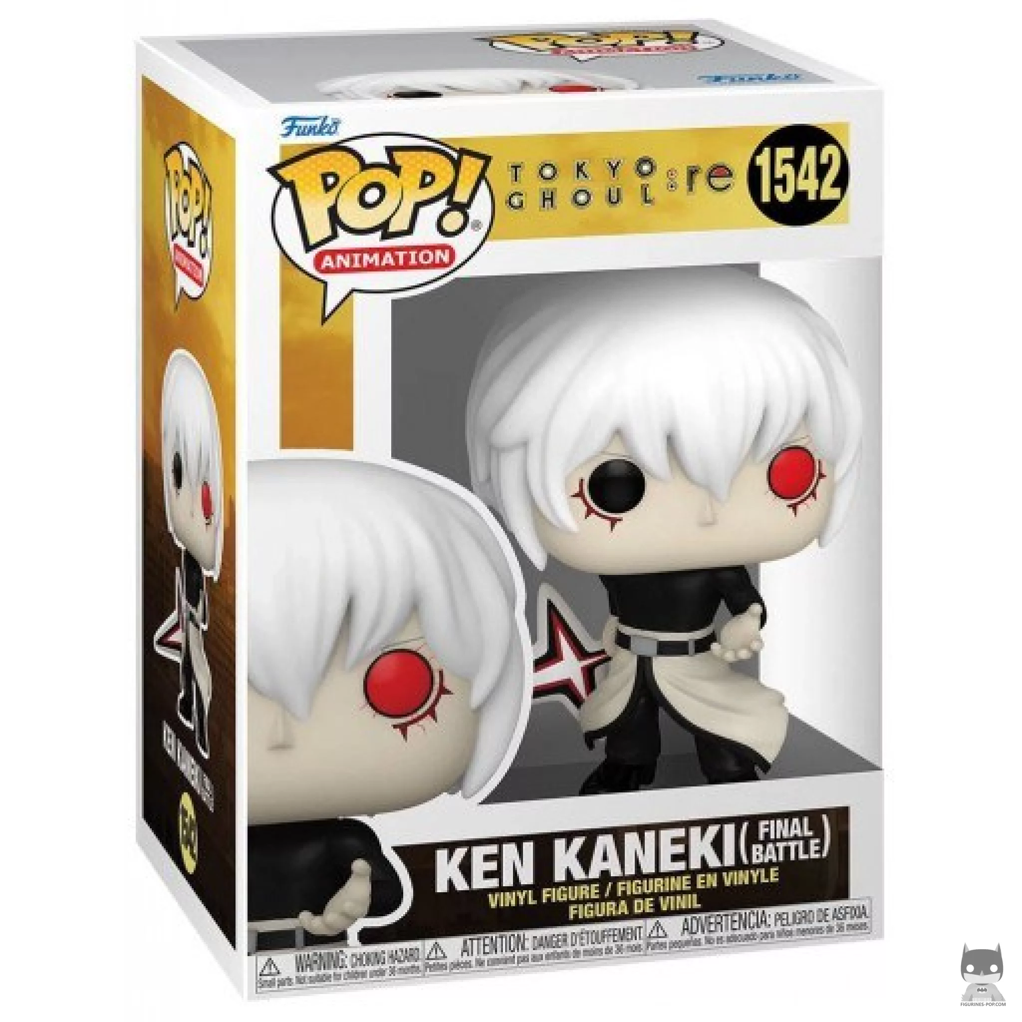 Ken Kaneki (Final Battle) Funko Pop! figure in its box
