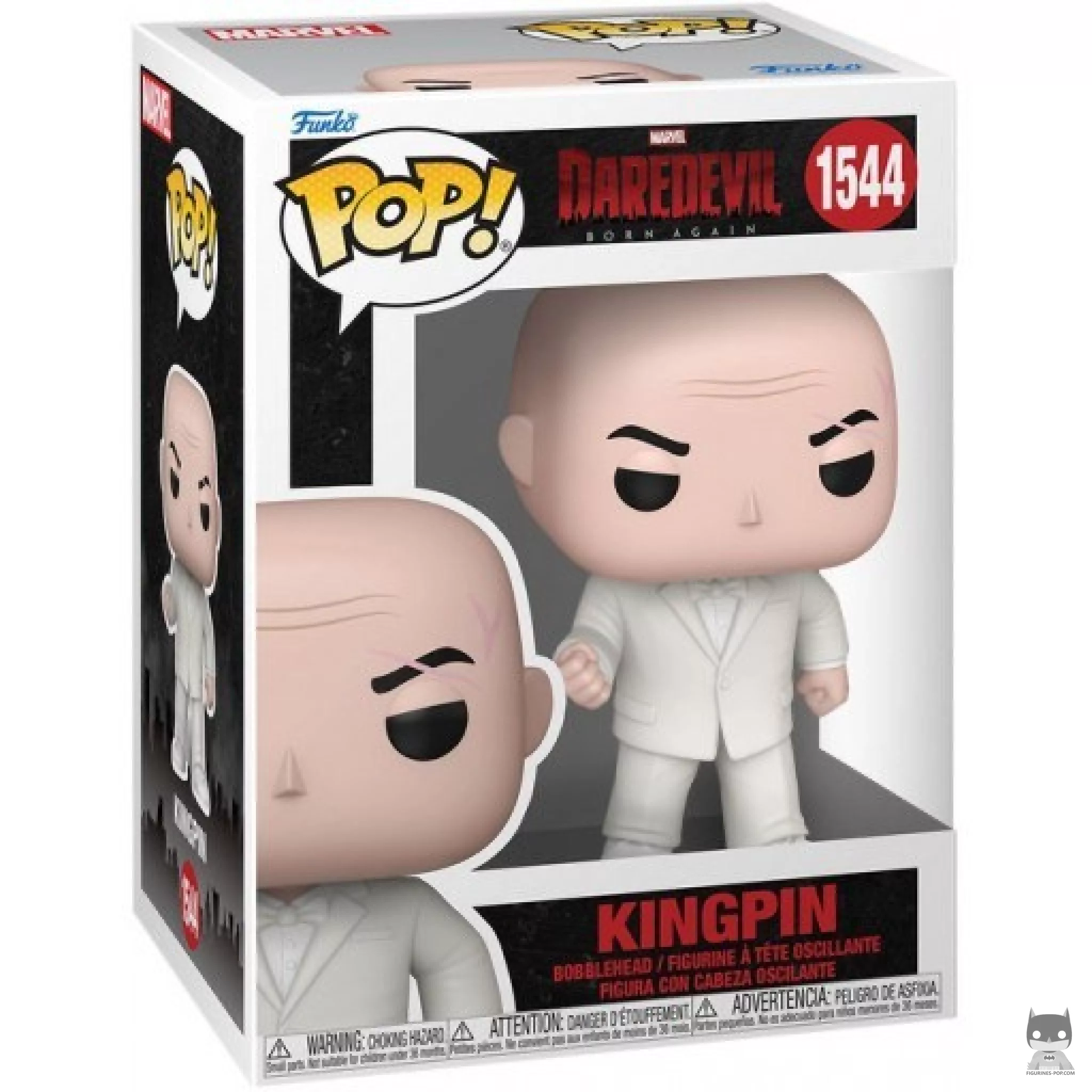 Kingpin Funko Pop! figure in its box