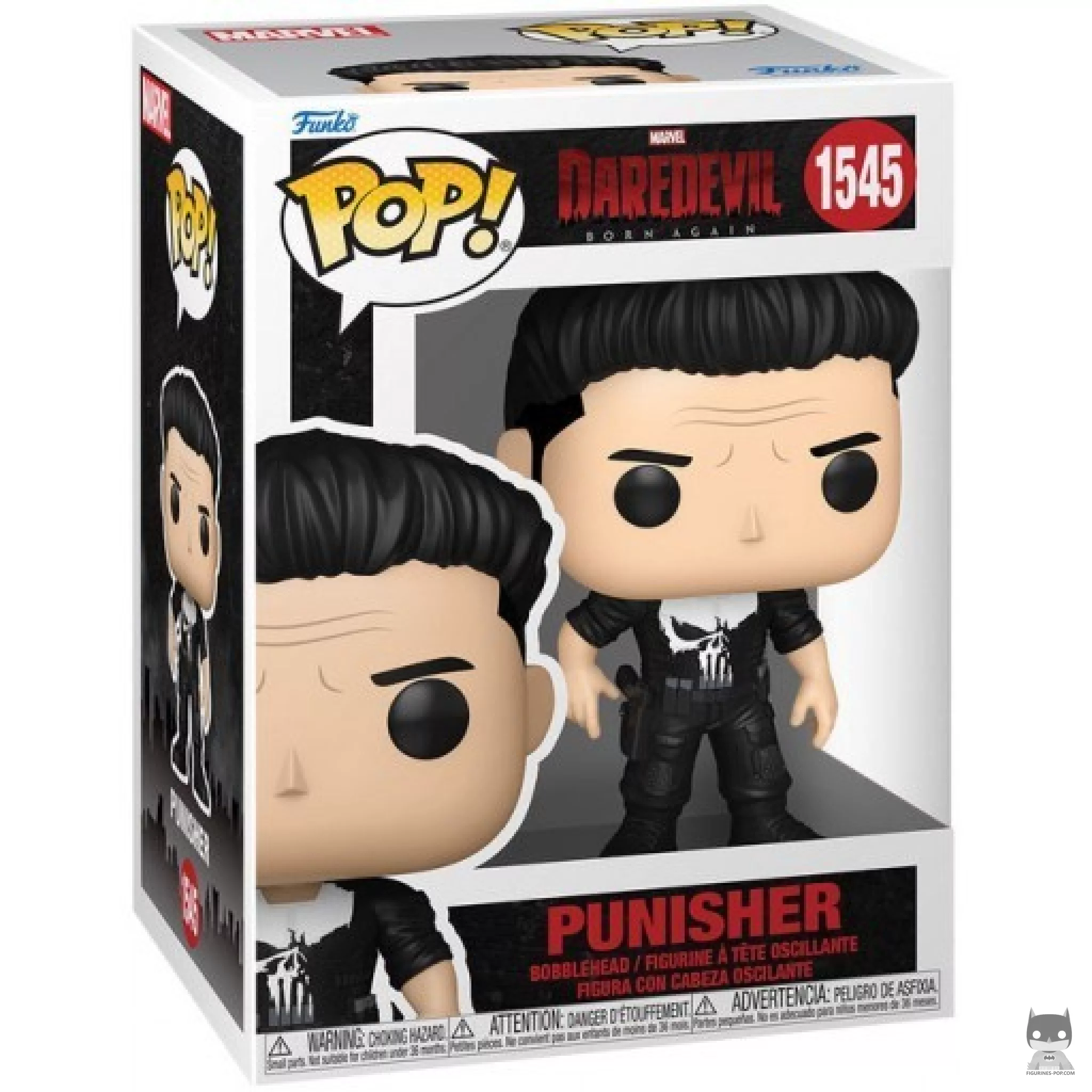 Punisher Funko Pop! figure in its box