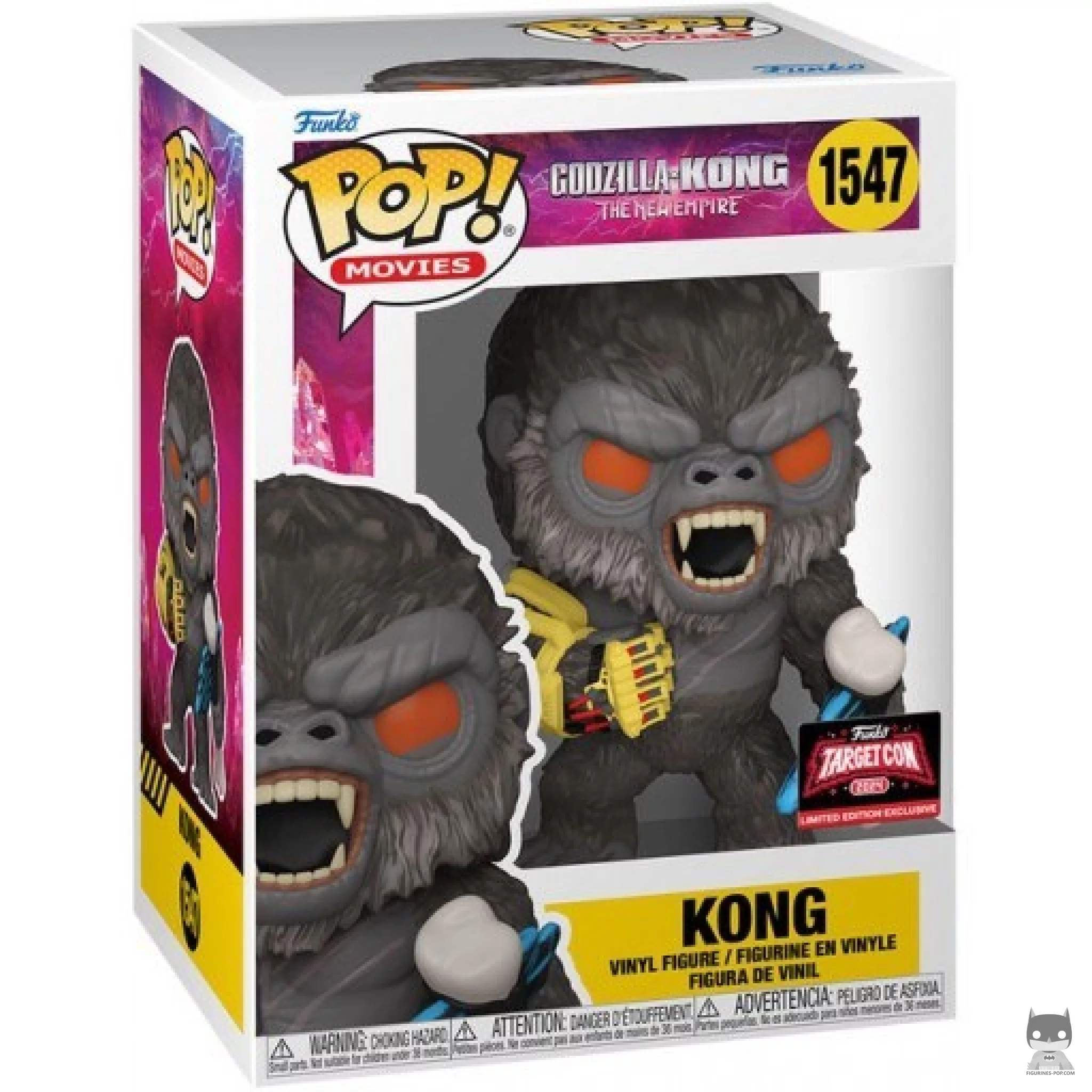 Kong (Battle Pose) Funko Pop! figure in its box