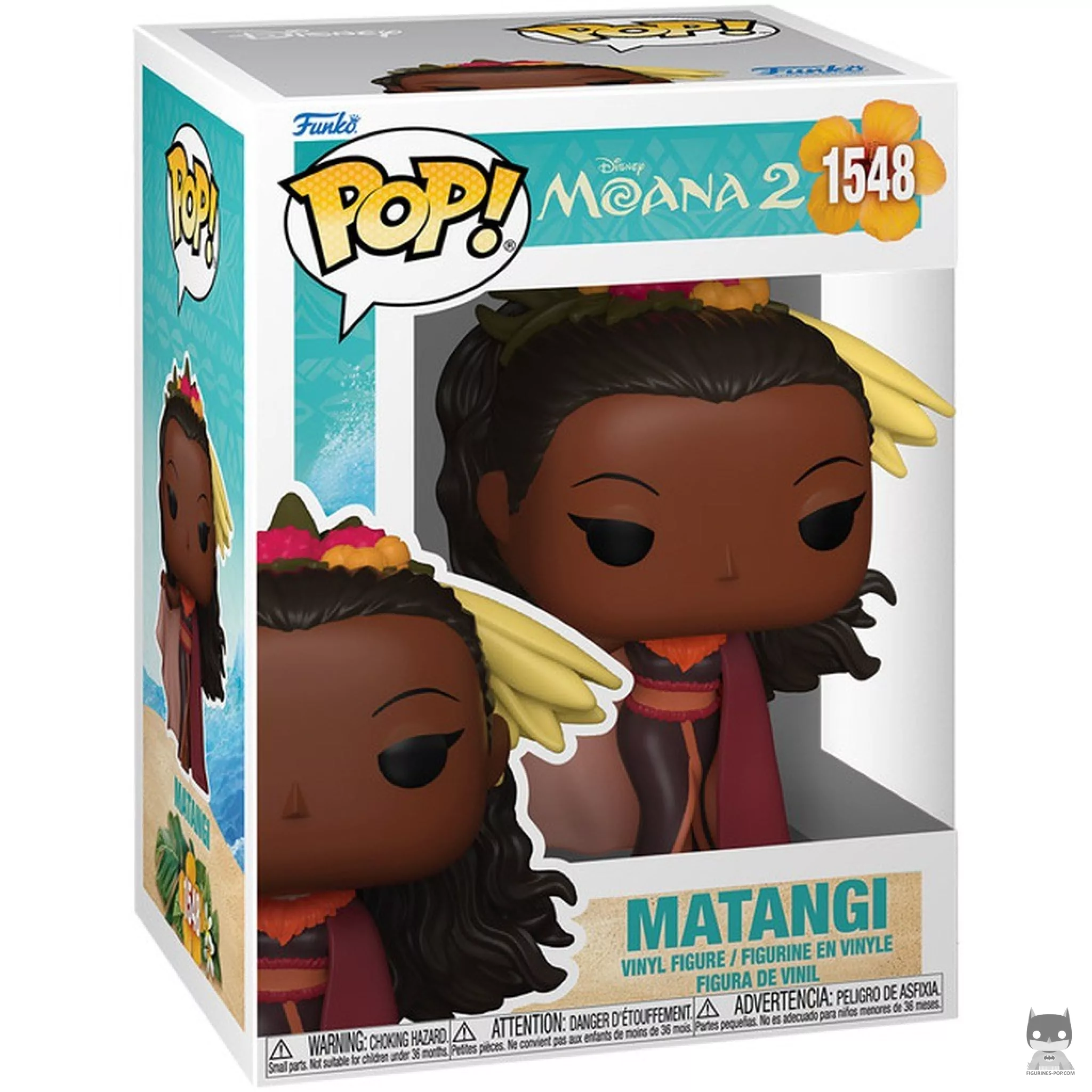 Matangi Funko Pop! figure in its box
