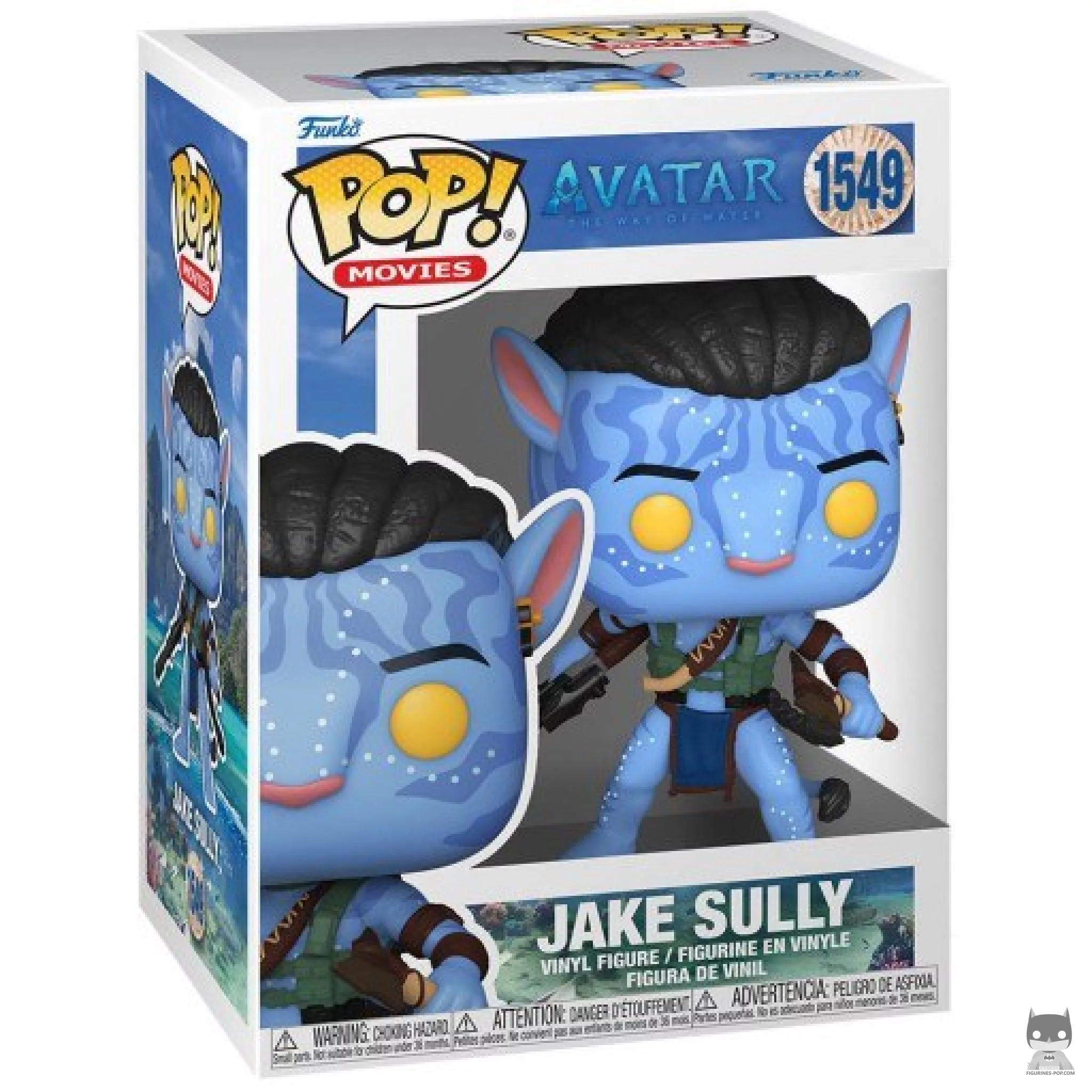 Jake Sully Funko Pop! figure in its box