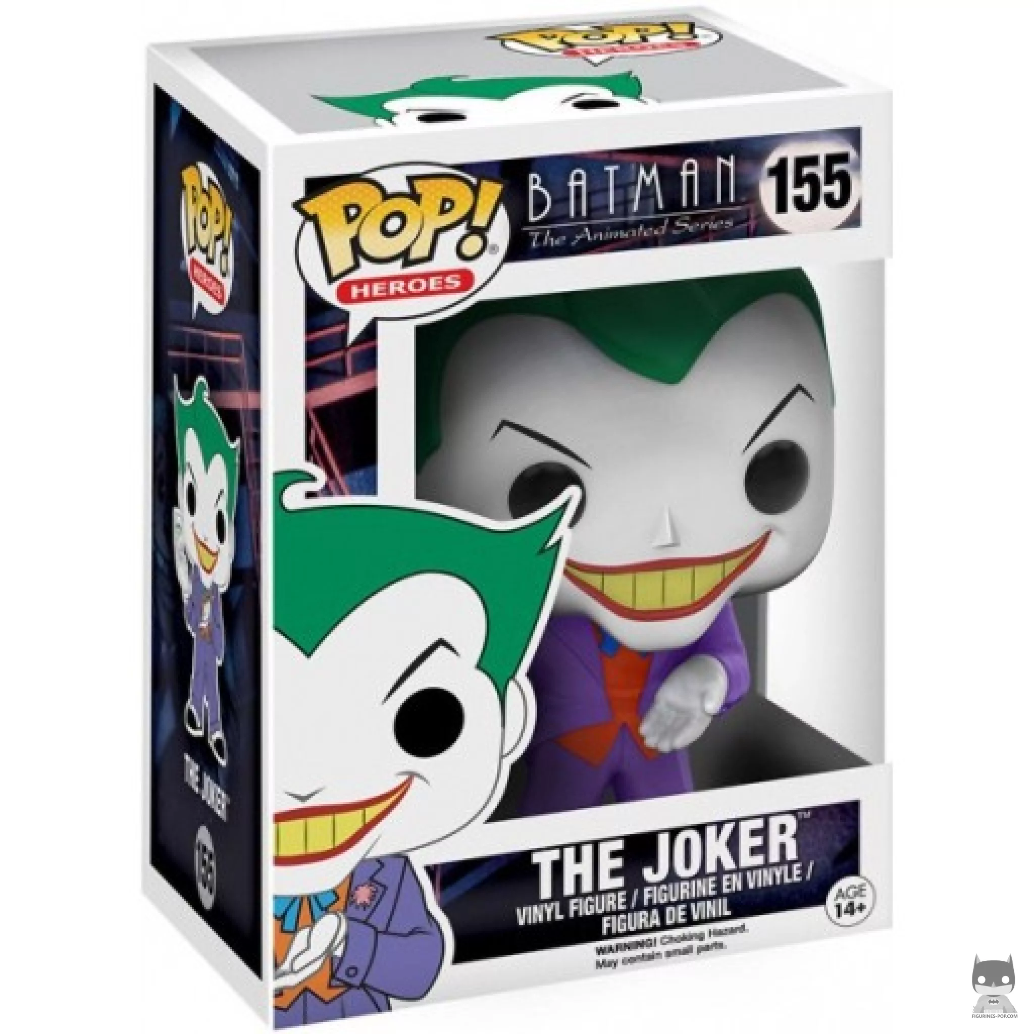 The Joker Funko Pop! figure in its box