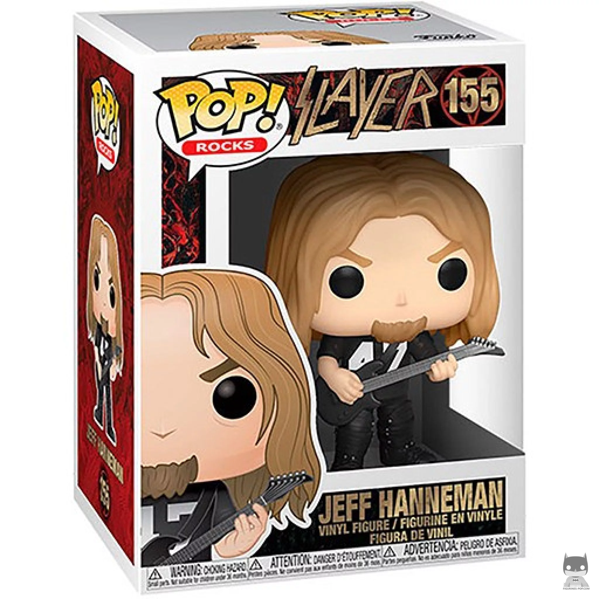 Jeff Hanneman Funko Pop! figure in its box