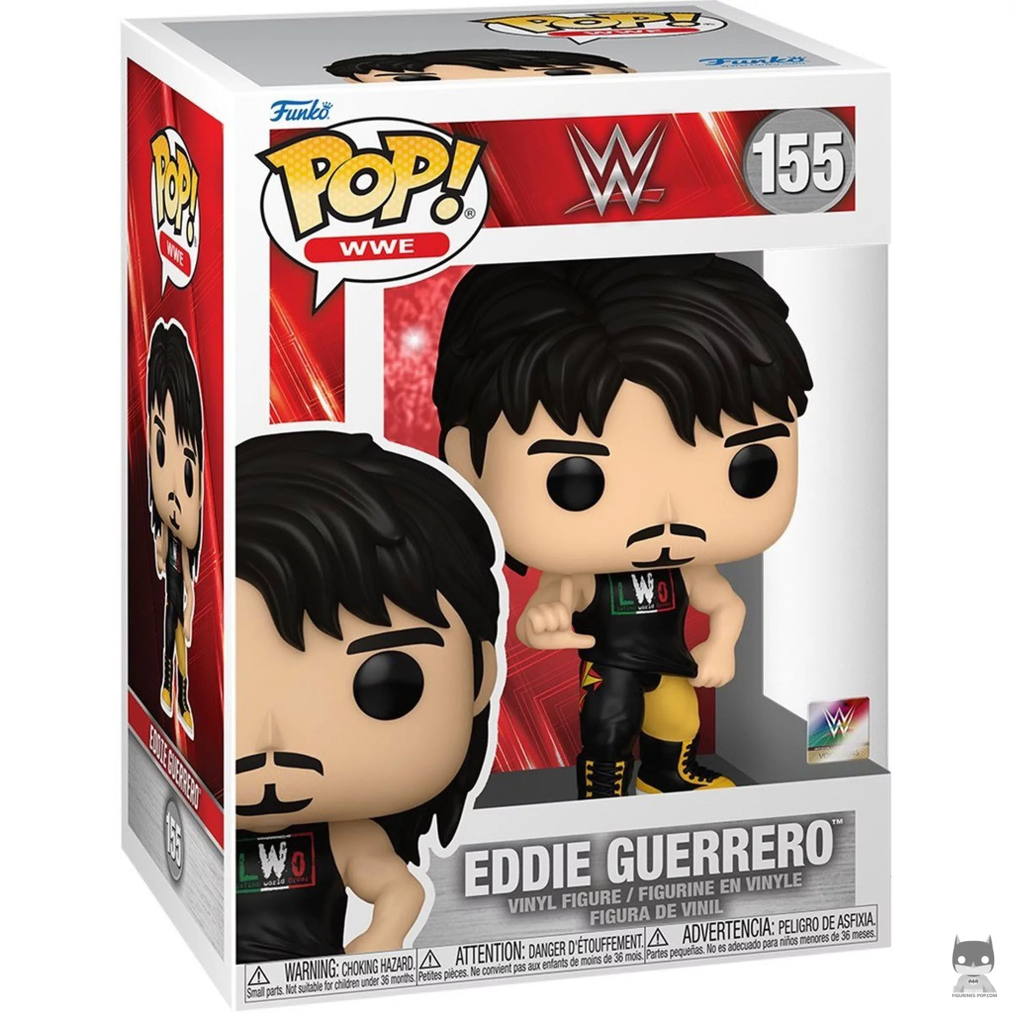 Eddie Guerrero Funko Pop! figure in its box