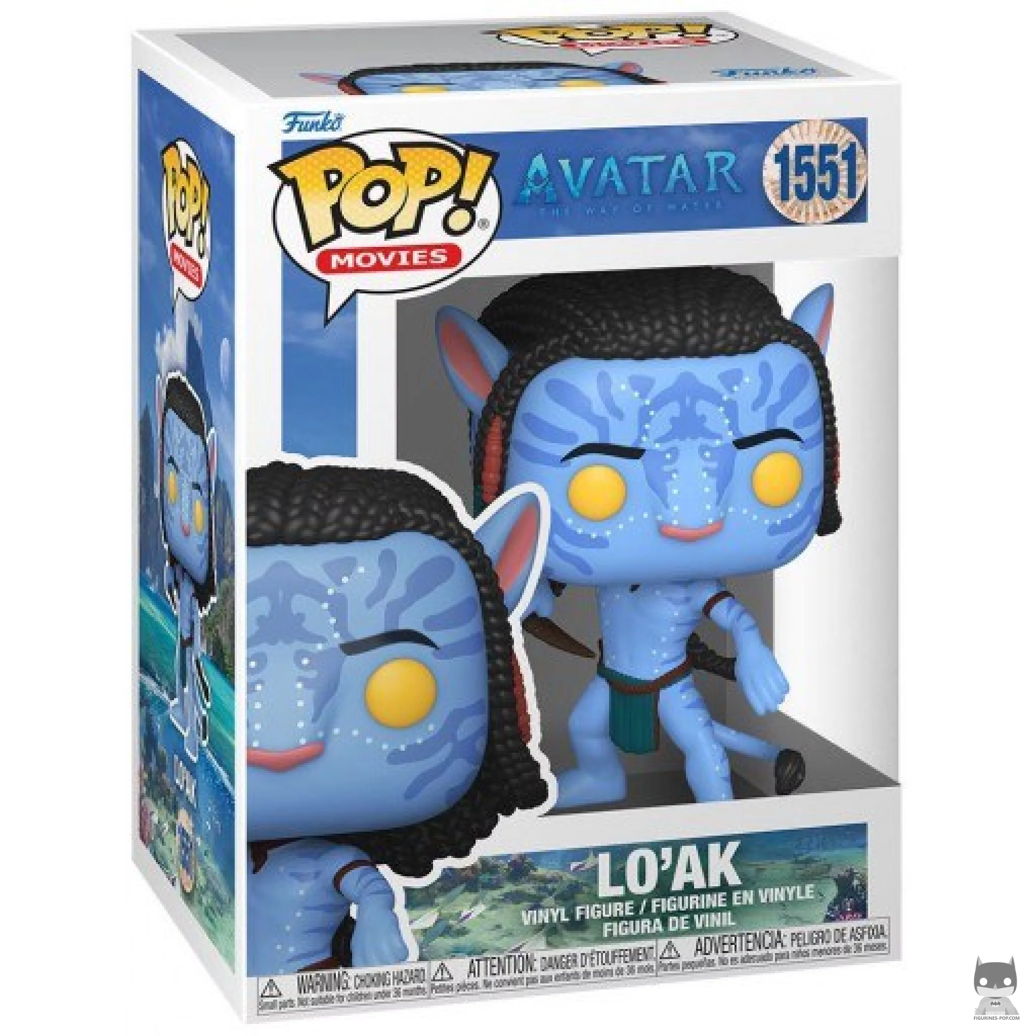 Lo'Ak Funko Pop! figure in its box