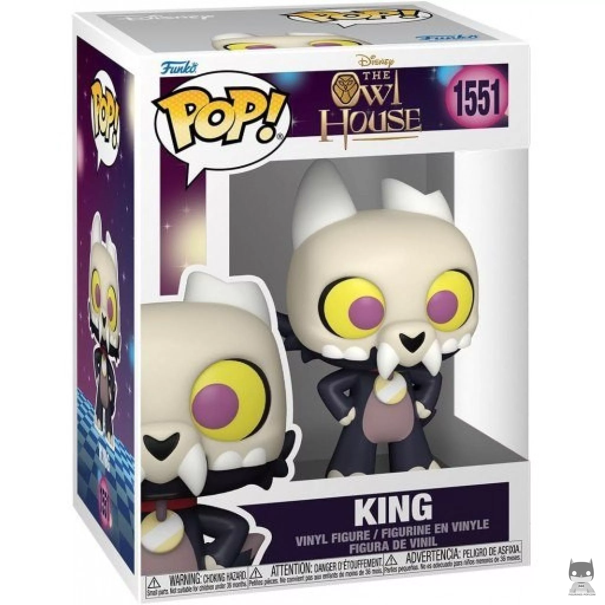 King Funko Pop! figure in its box