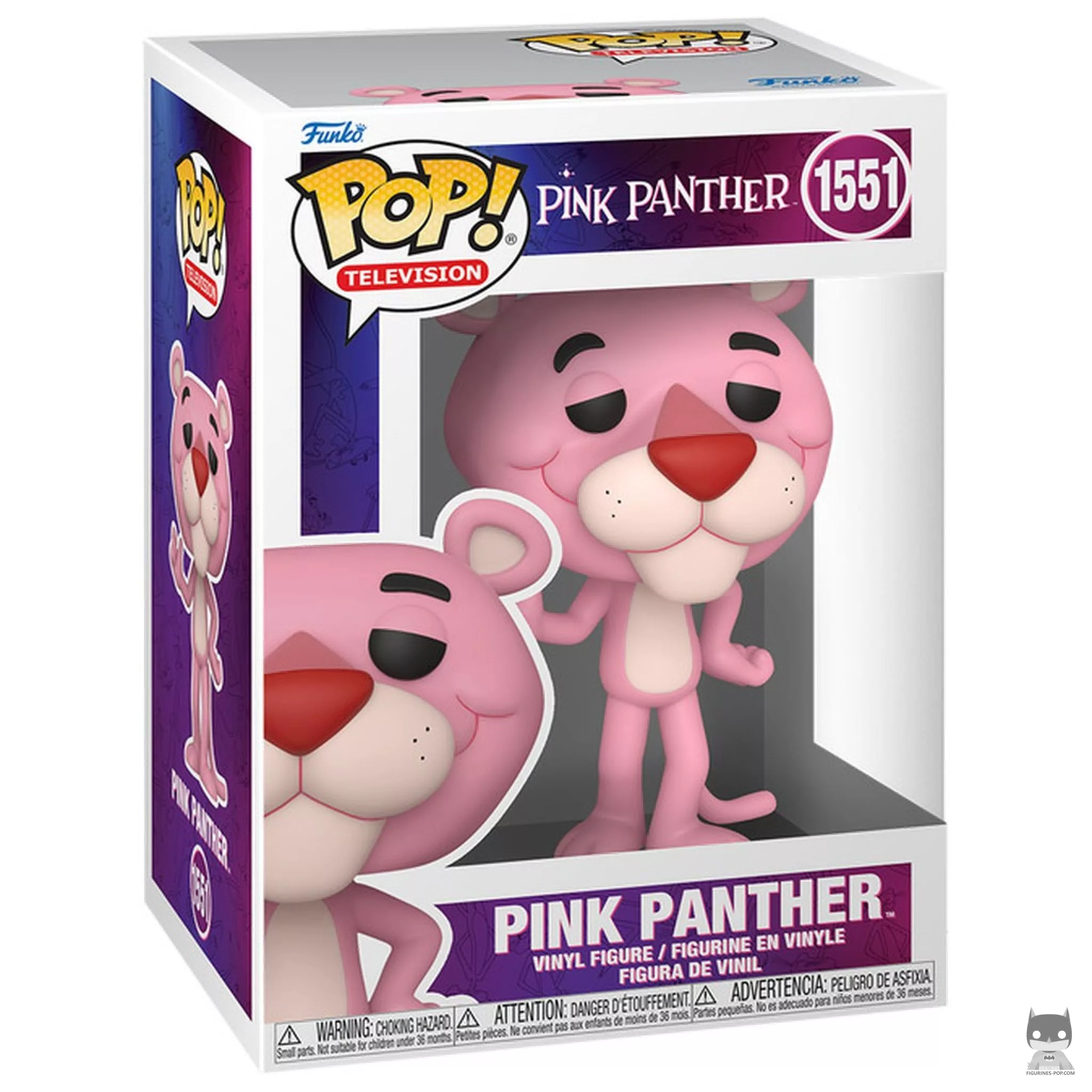 Pink Panther Funko Pop! figure in its box