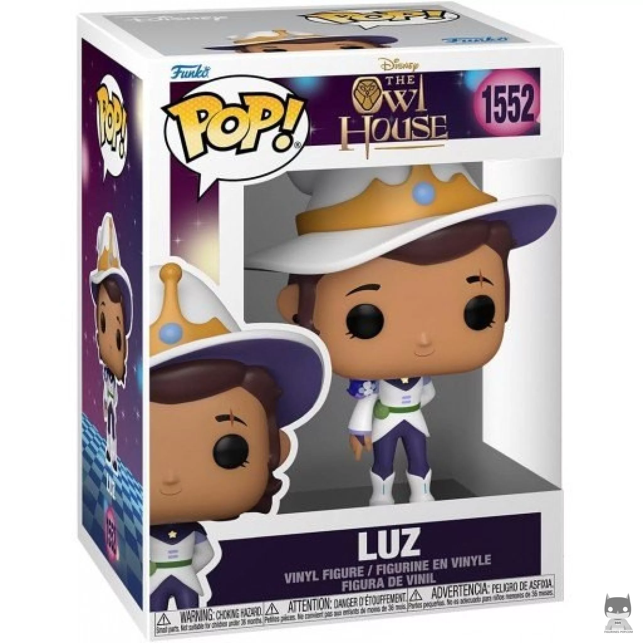 Luz Funko Pop! figure in its box