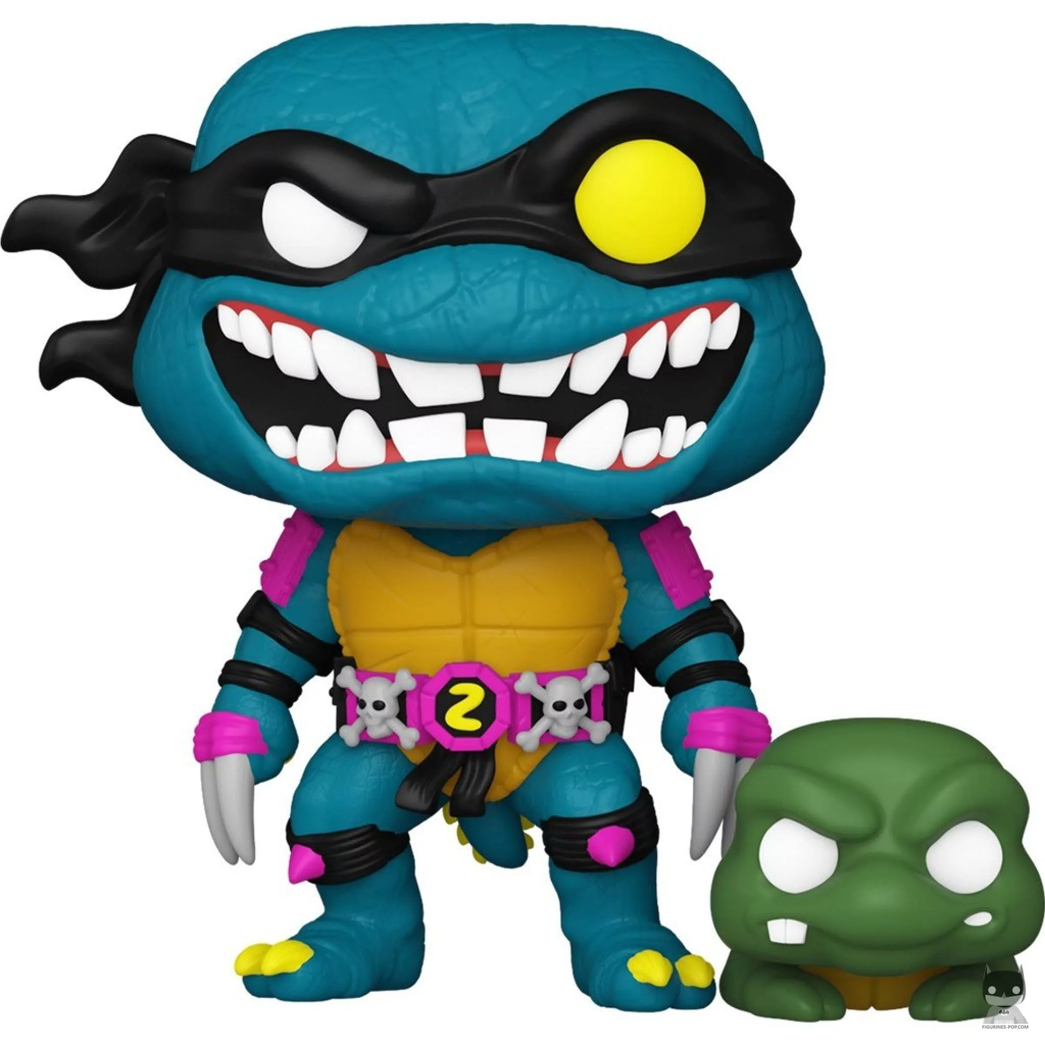 Slash with Pre-Mutated Slash Funko Pop! figure (Teenage Mutant Ninja Turtles)