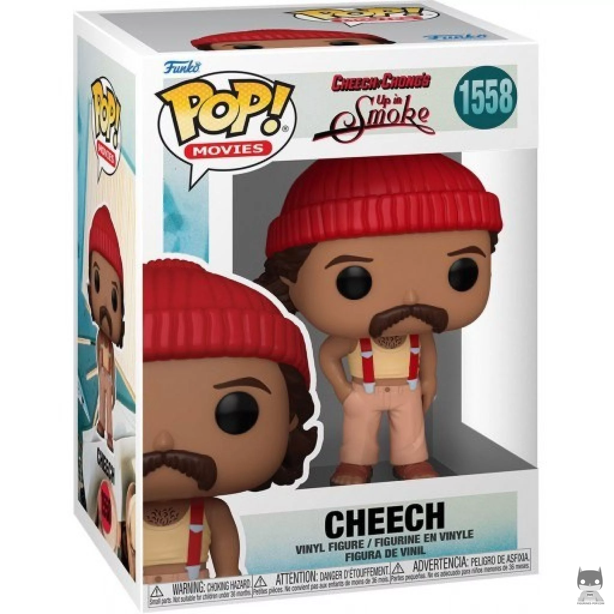 Cheech Funko Pop! figure in its box