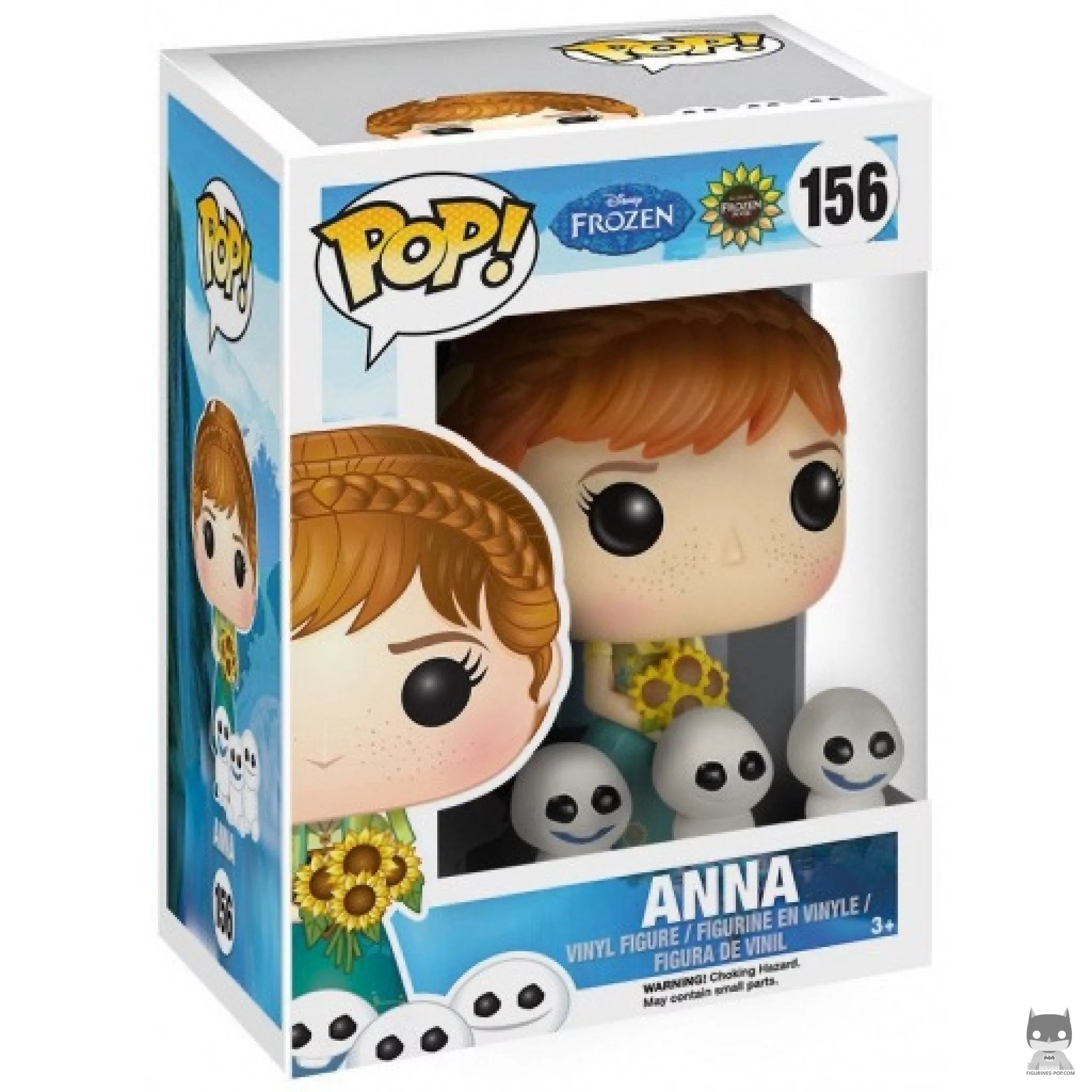 Anna Frozen Fever Funko Pop! figure in its box