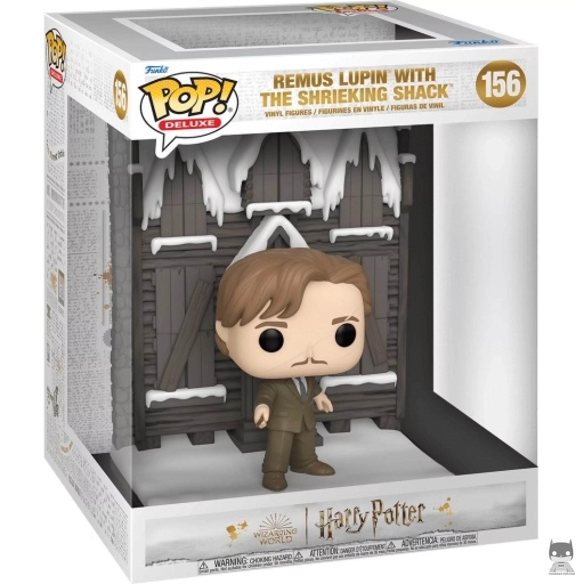 Remus Lupin in front of the Shrieking Shack (Hogsmeade) Funko Pop! figure in its box