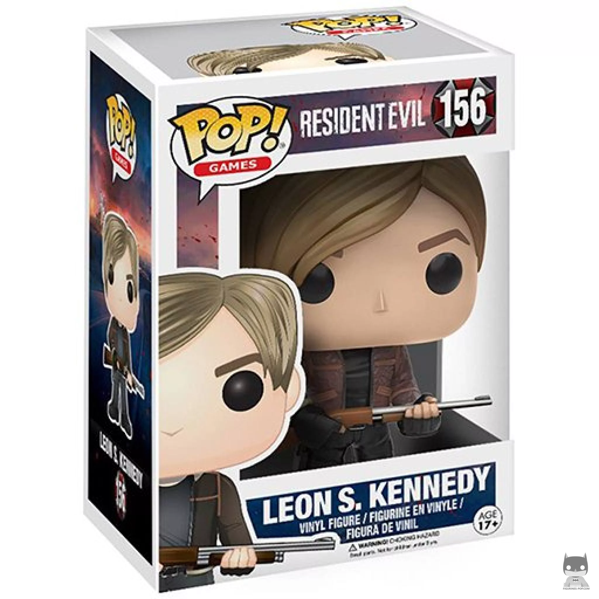 Leon S. Kennedy Funko Pop! figure in its box