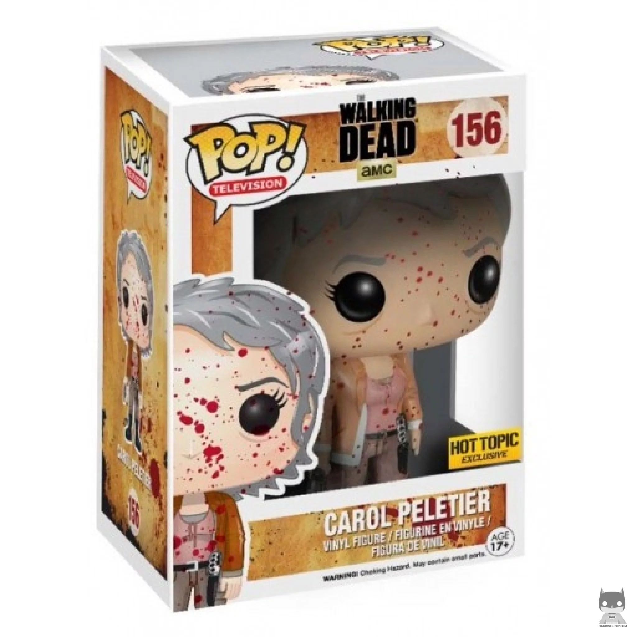 Carol Peletier (Bloody) Funko Pop! figure in its box