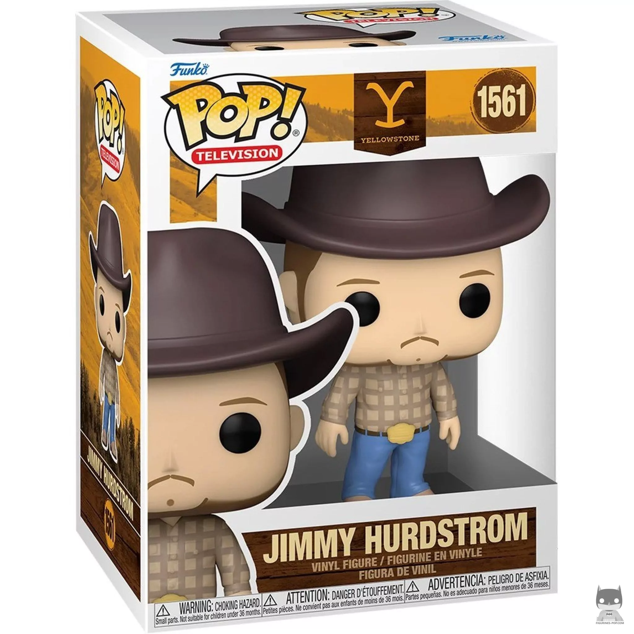 Jimmy Hurdstrom Funko Pop! figure in its box